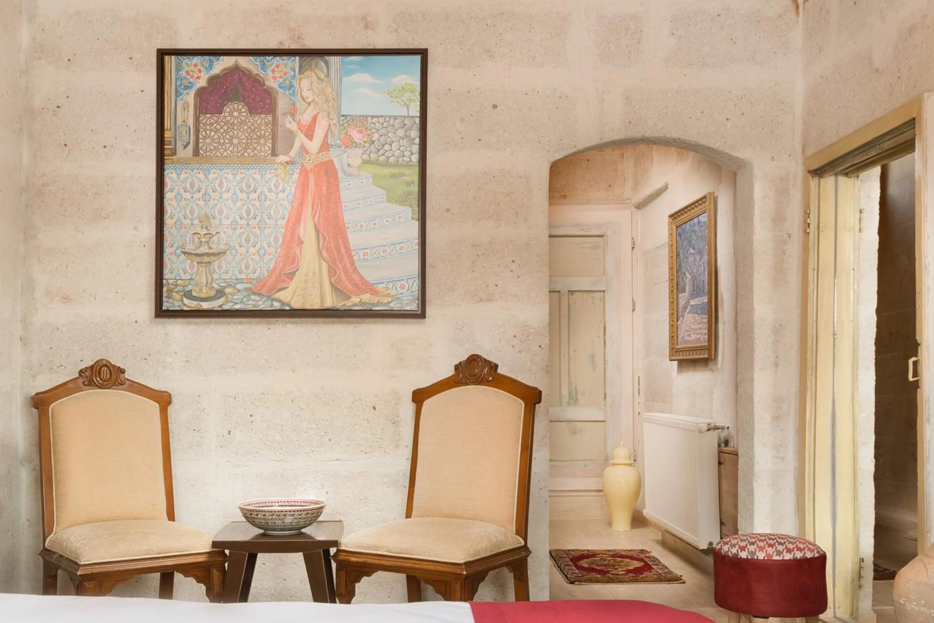 Decorative detail in HacıAşık Konağı Butik Hotel