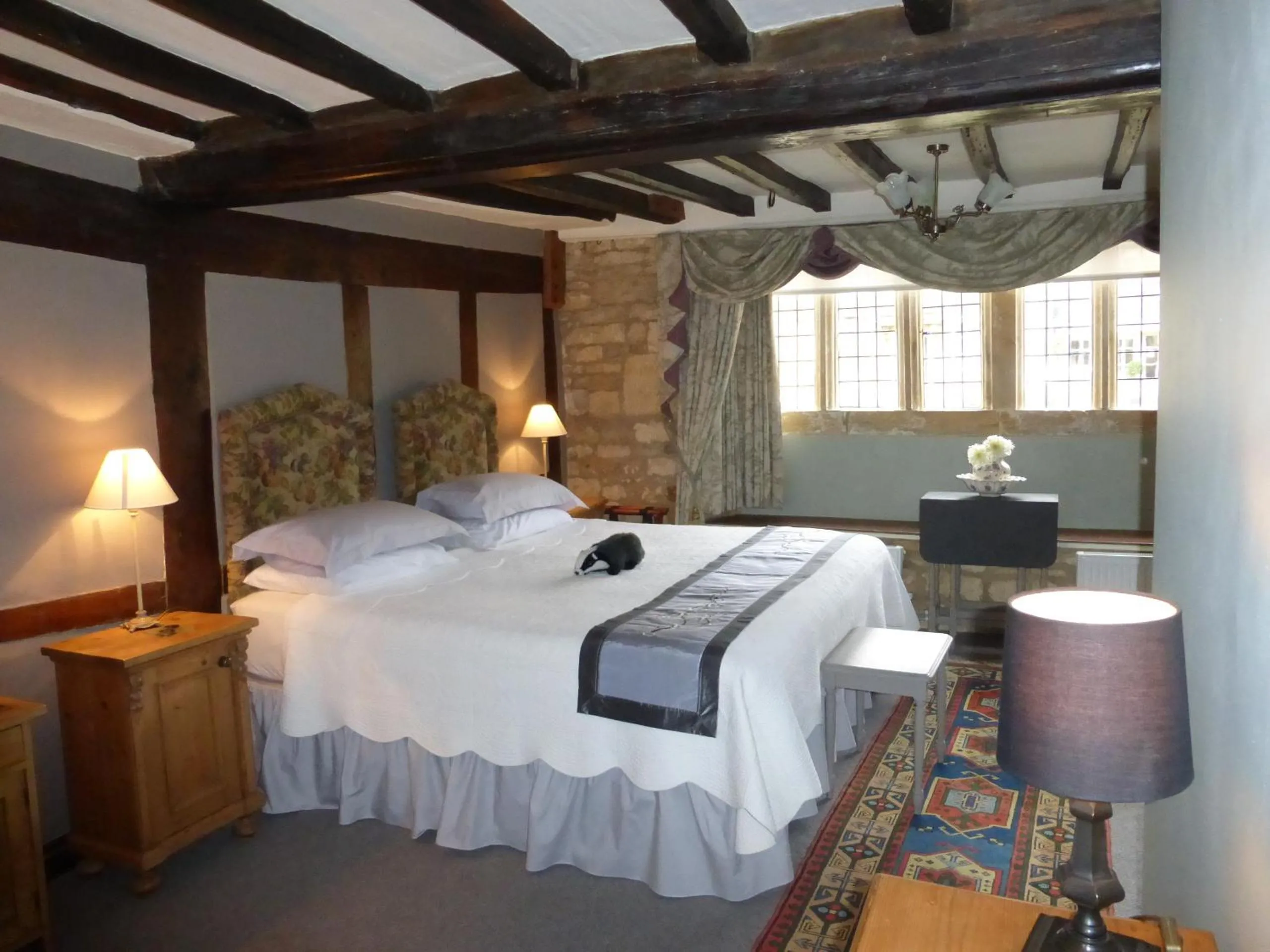 Photo of the whole room, Bed in Badgers Hall