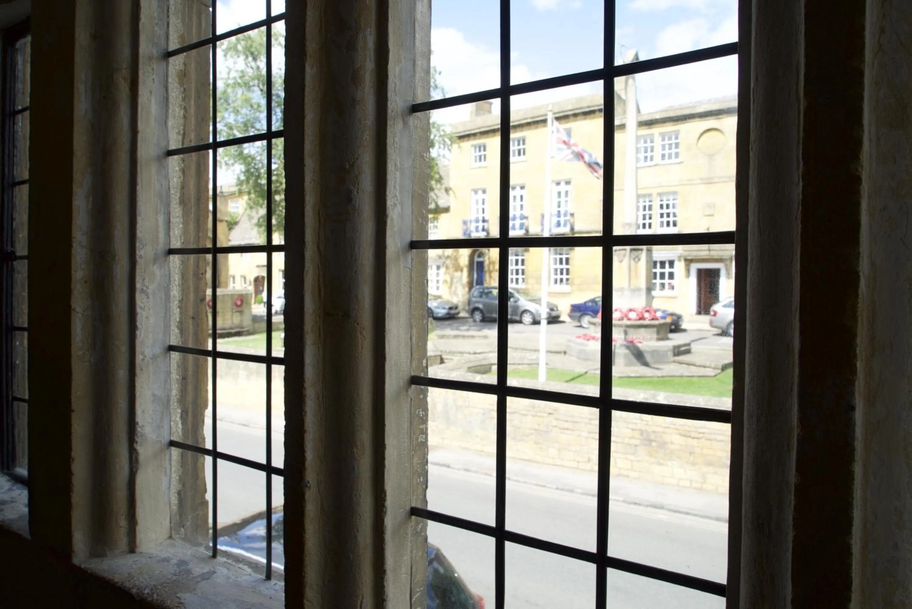 Street view in Badgers Hall