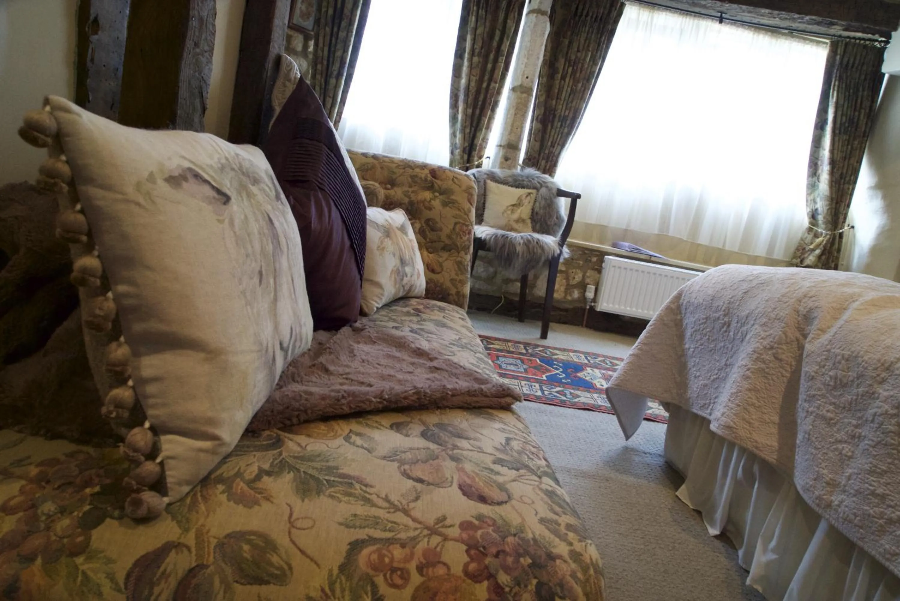 View (from property/room), Bed in Badgers Hall