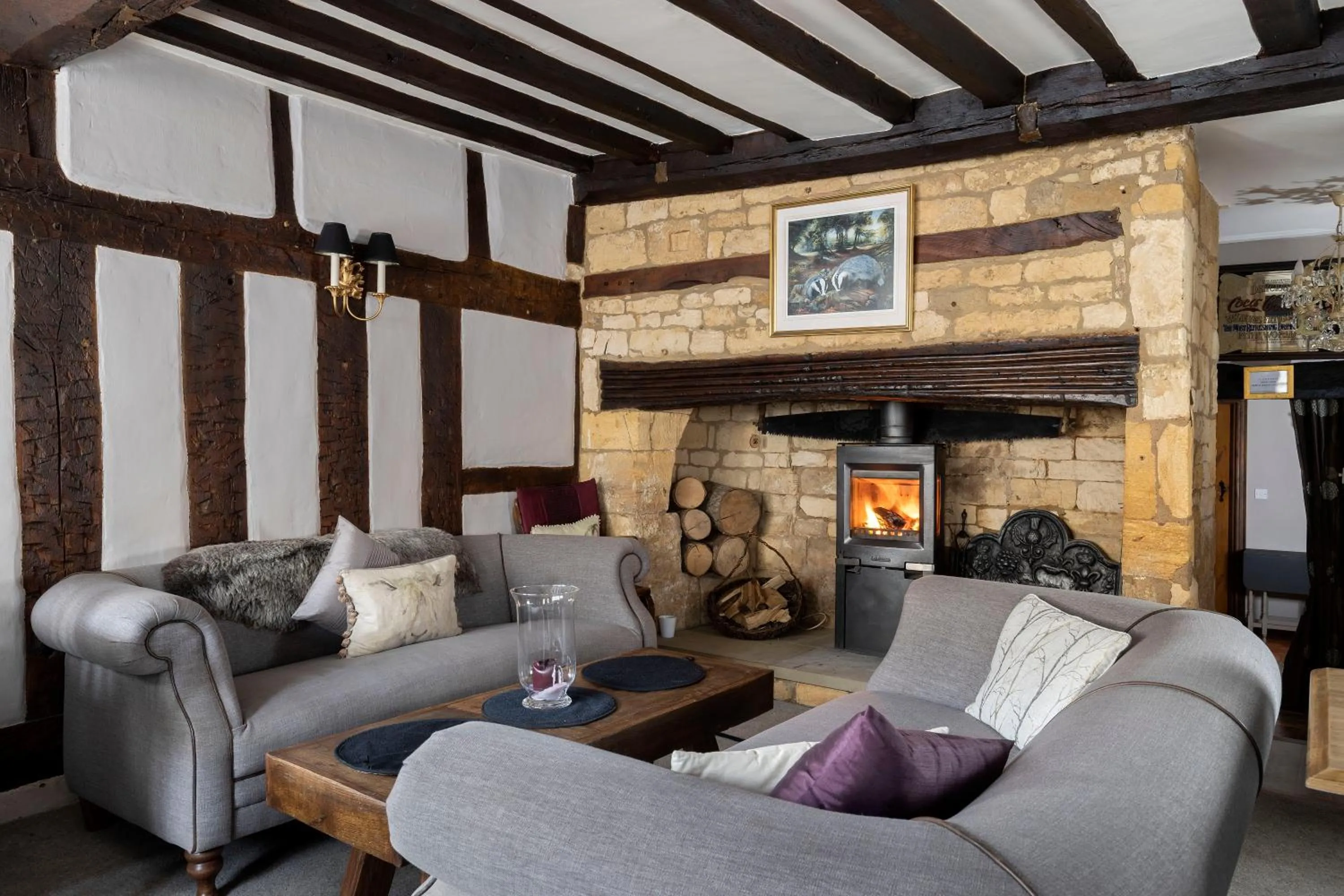 Communal lounge/ TV room in Badgers Hall