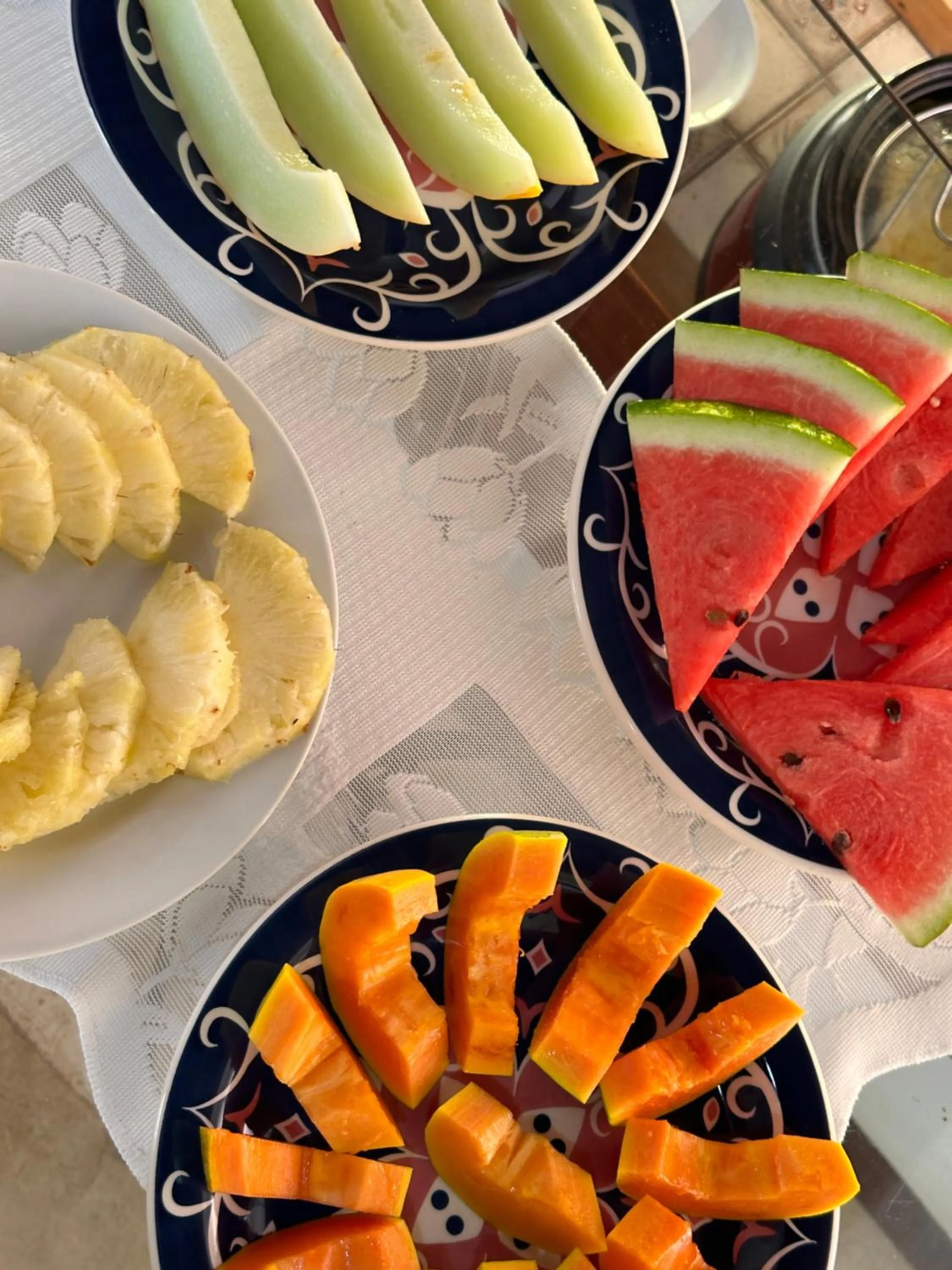 Breakfast in Pousada Arraial Colonial, Localizada no Centrinho e de Fácil Acesso a Praia e a Rua Mucugê