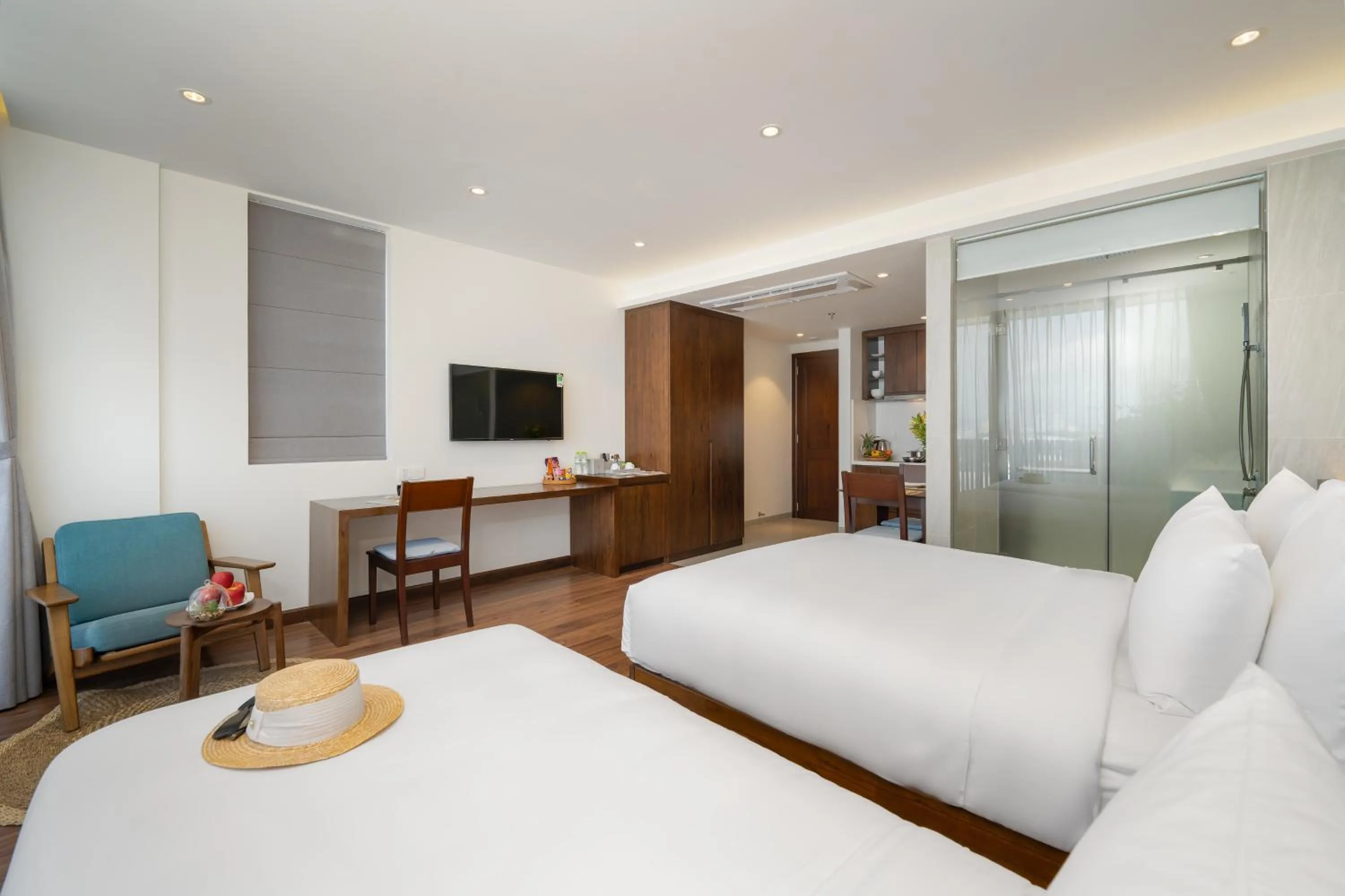 Bed in Duke Casa Apartment