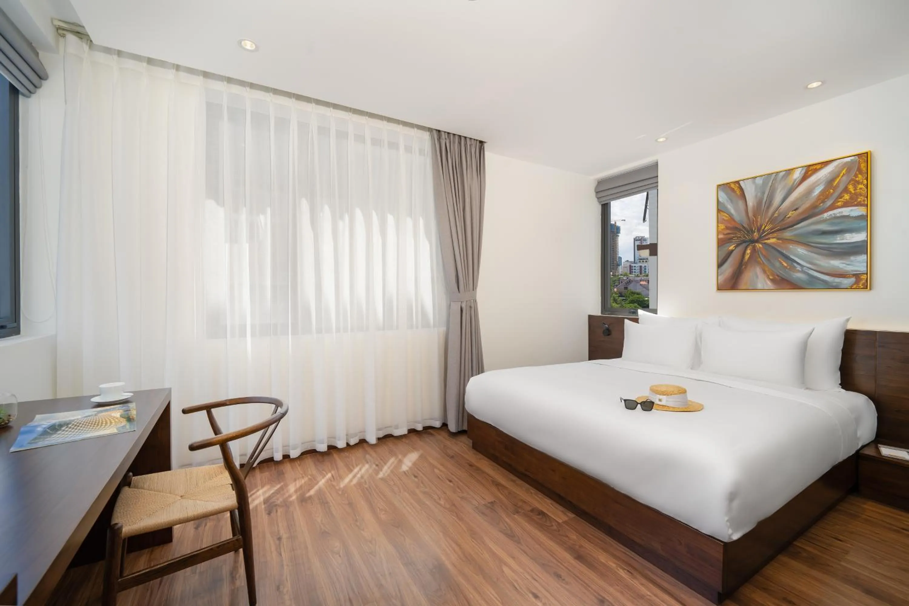 Bed in Duke Casa Apartment