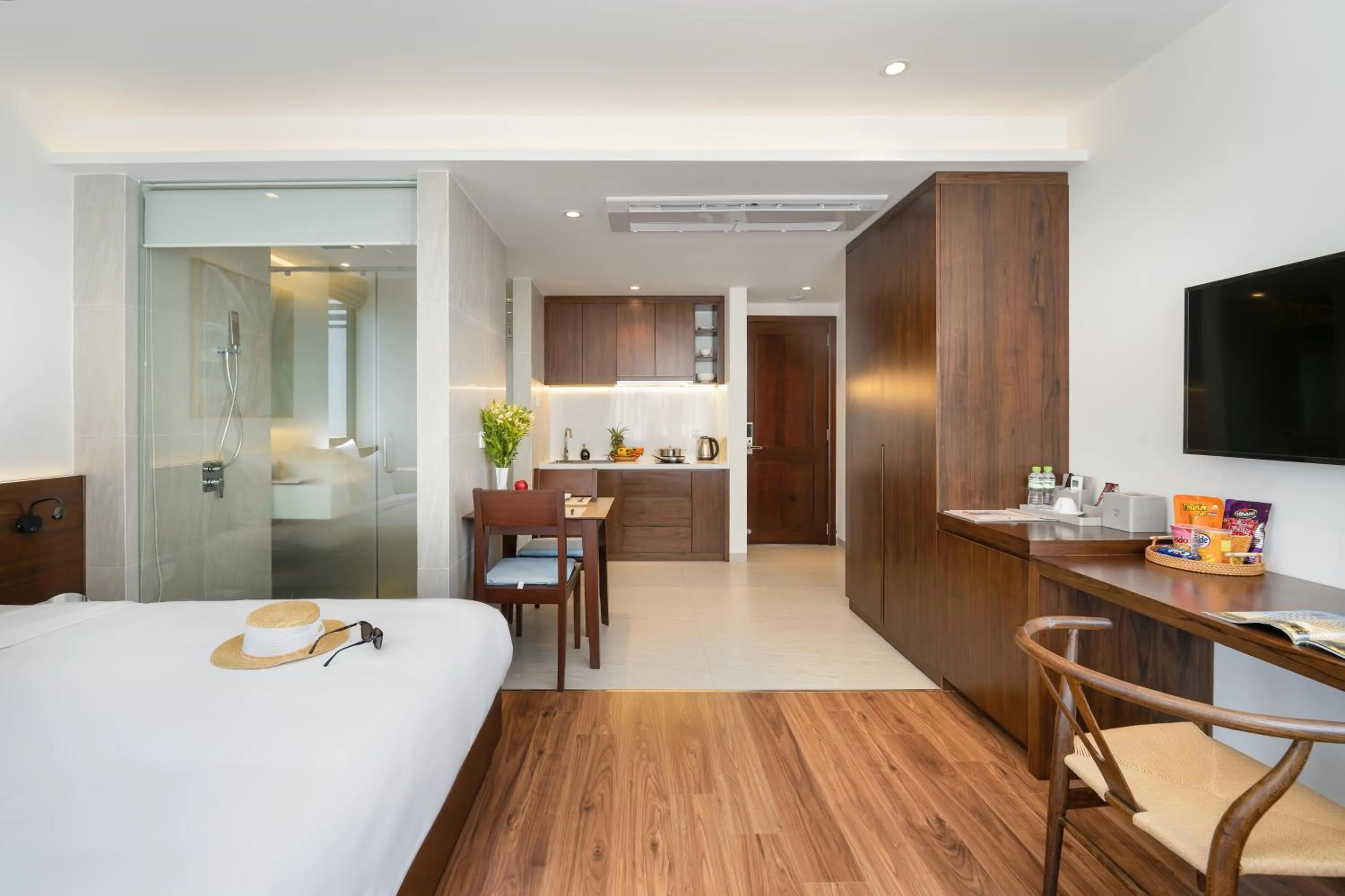 Bed in Duke Casa Apartment