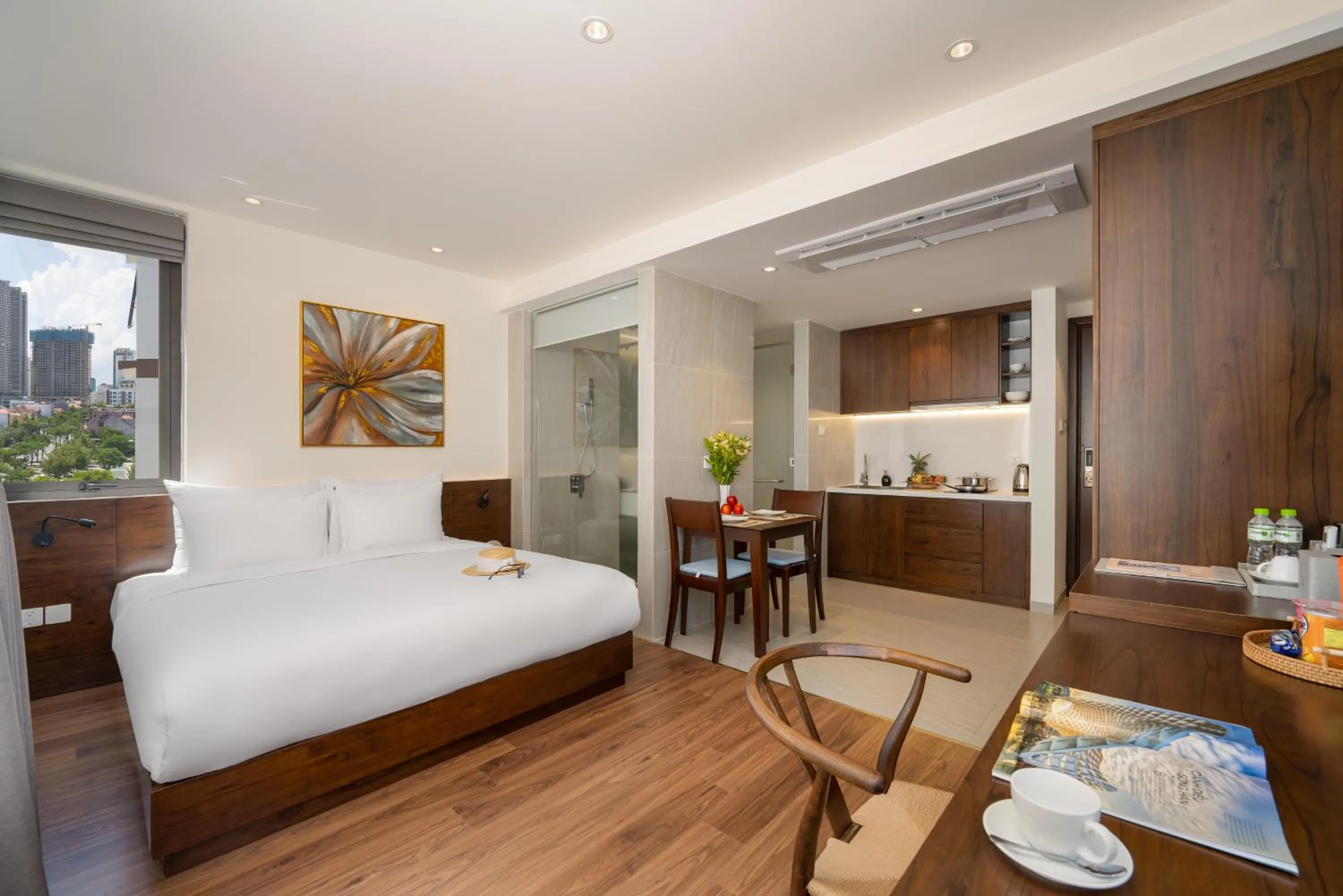 Bed in Duke Casa Apartment