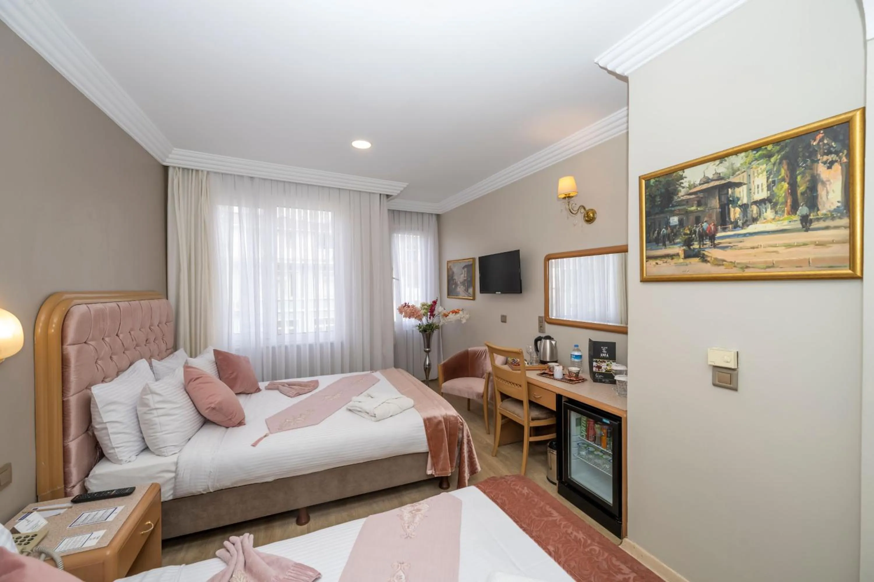 TV and multimedia, Bed in Grand Anka Hotel