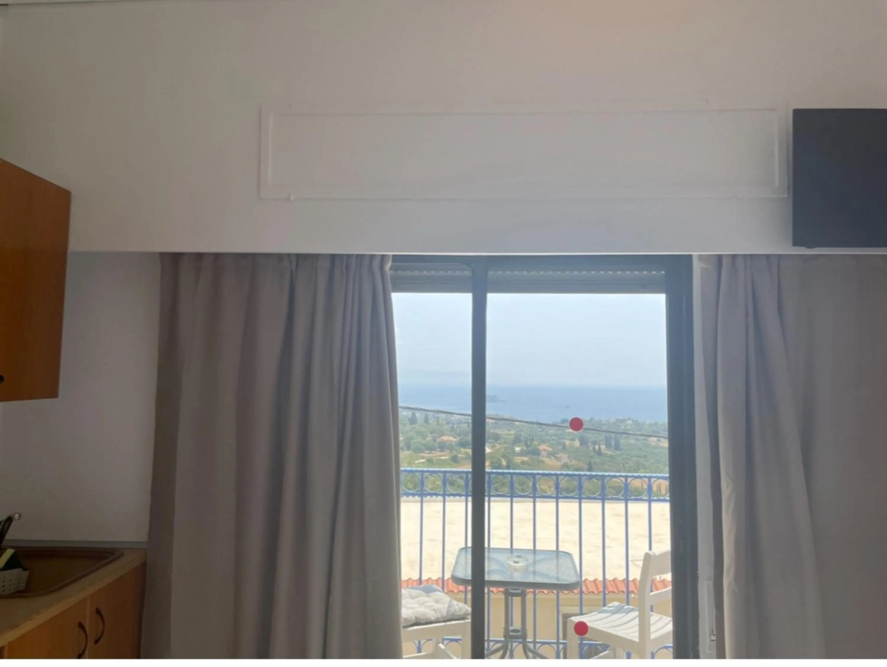 Sea view in Hotel Kourkoumelata