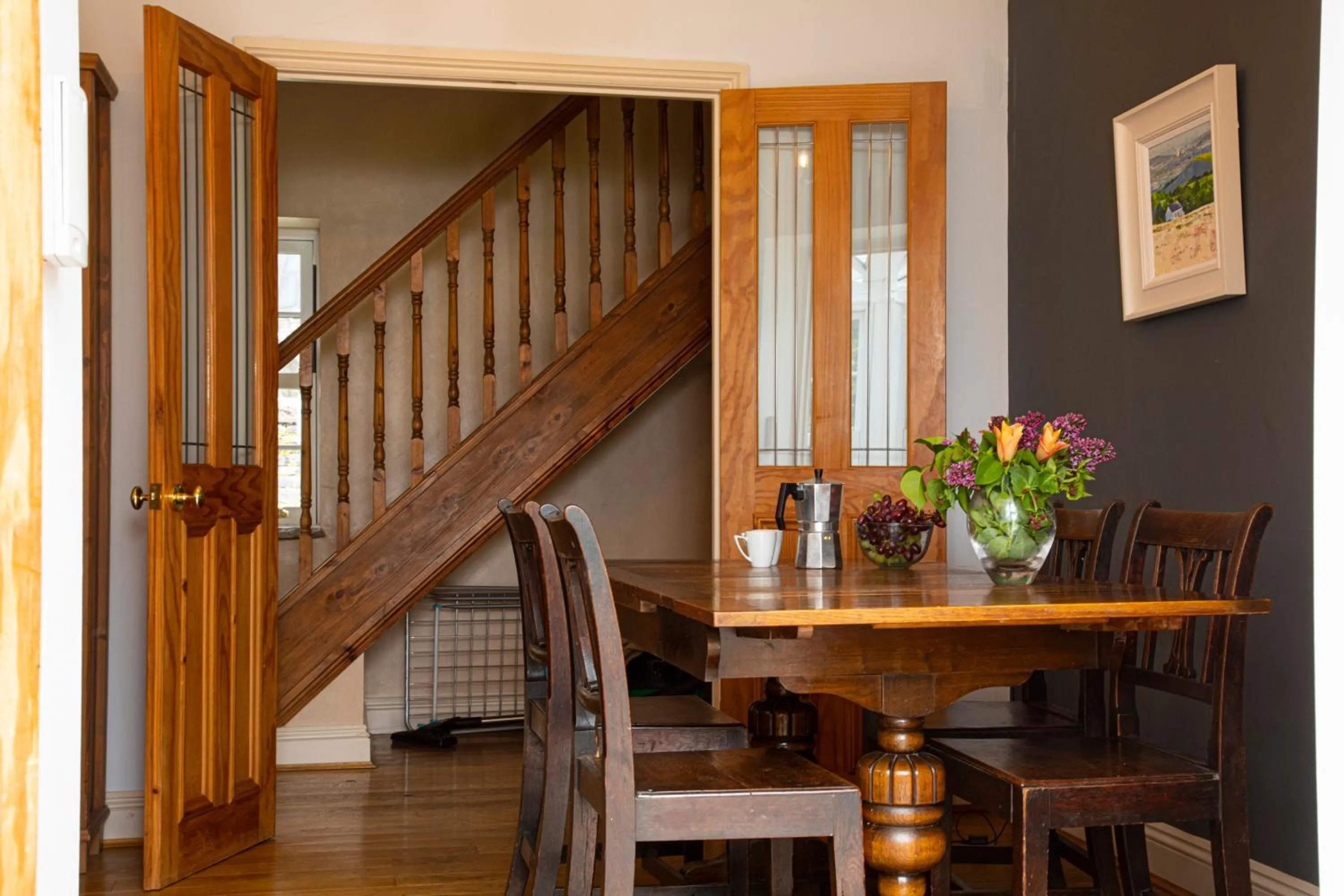 Dining area in Swansea Valley Holiday Cottages