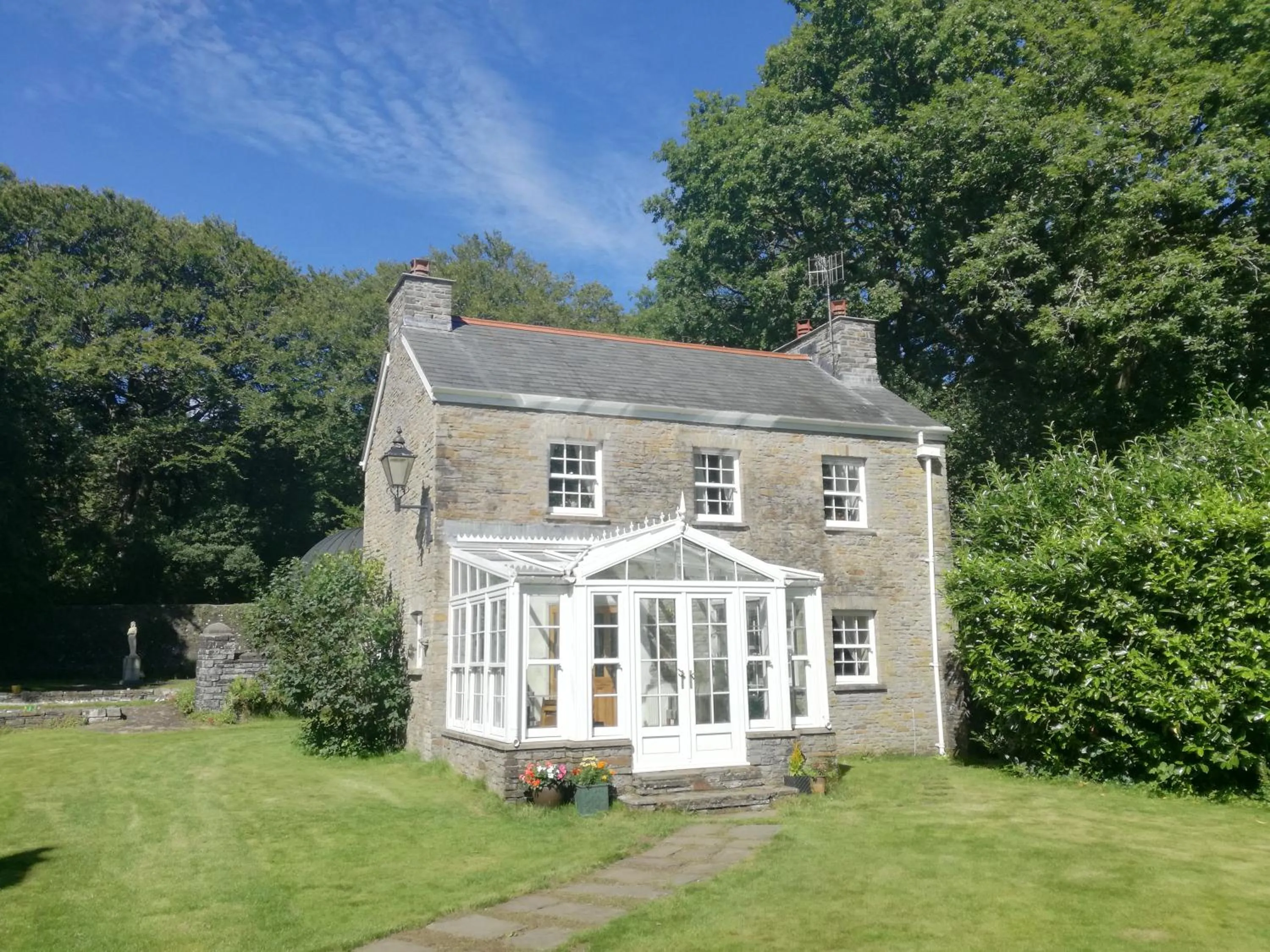 Facade/entrance in Swansea Valley Holiday Cottages