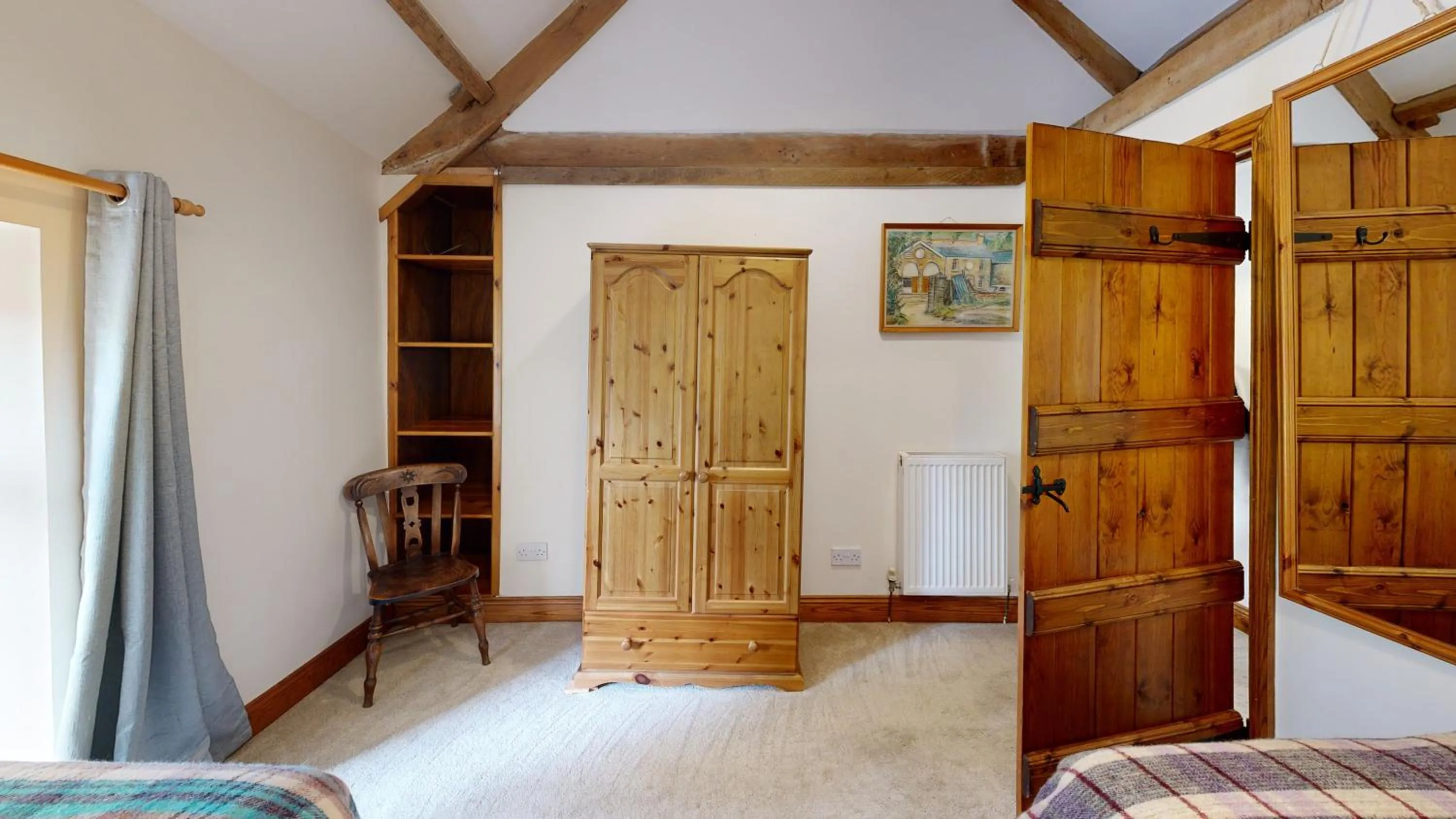 Bed in Swansea Valley Holiday Cottages