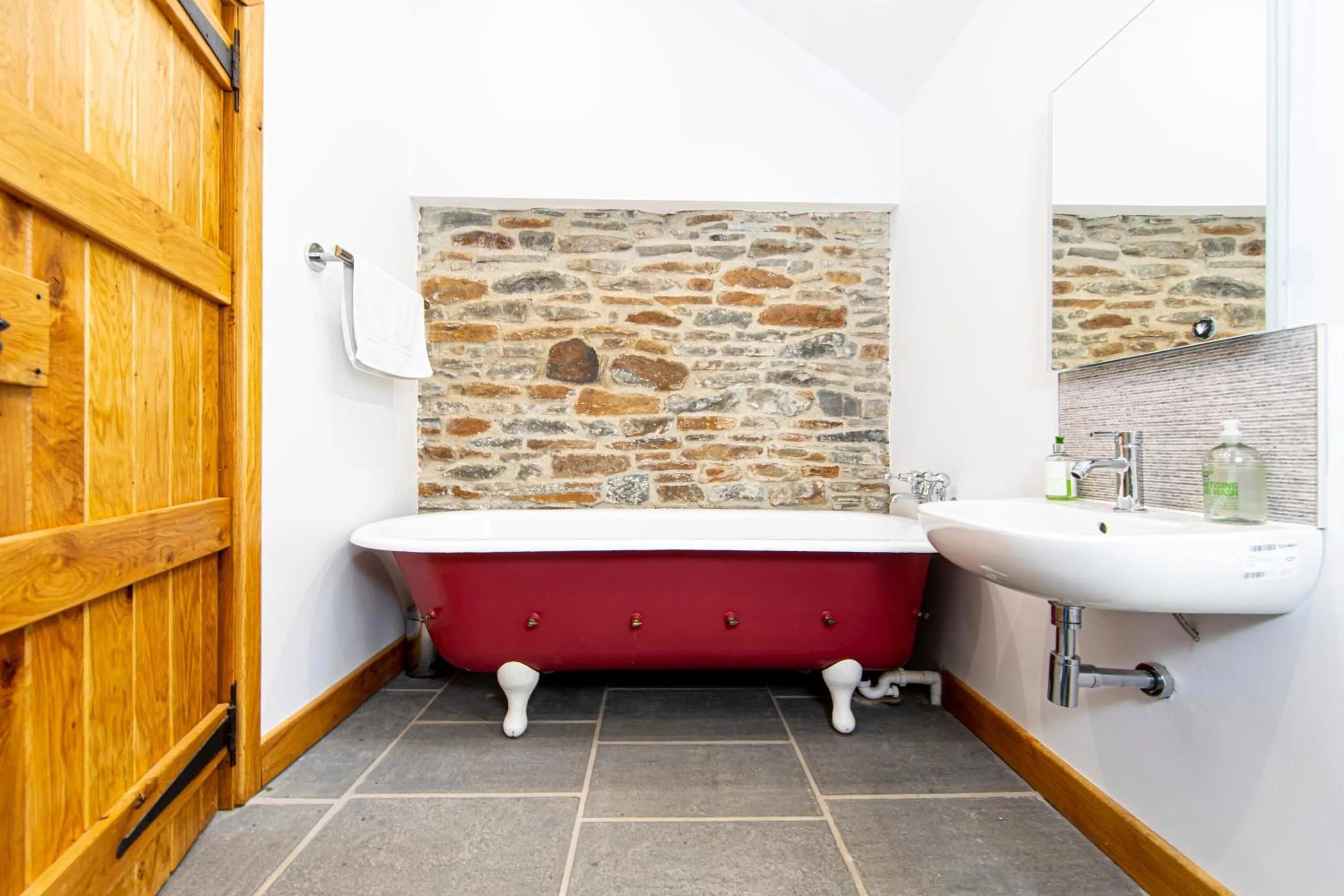 Bathroom in Swansea Valley Holiday Cottages