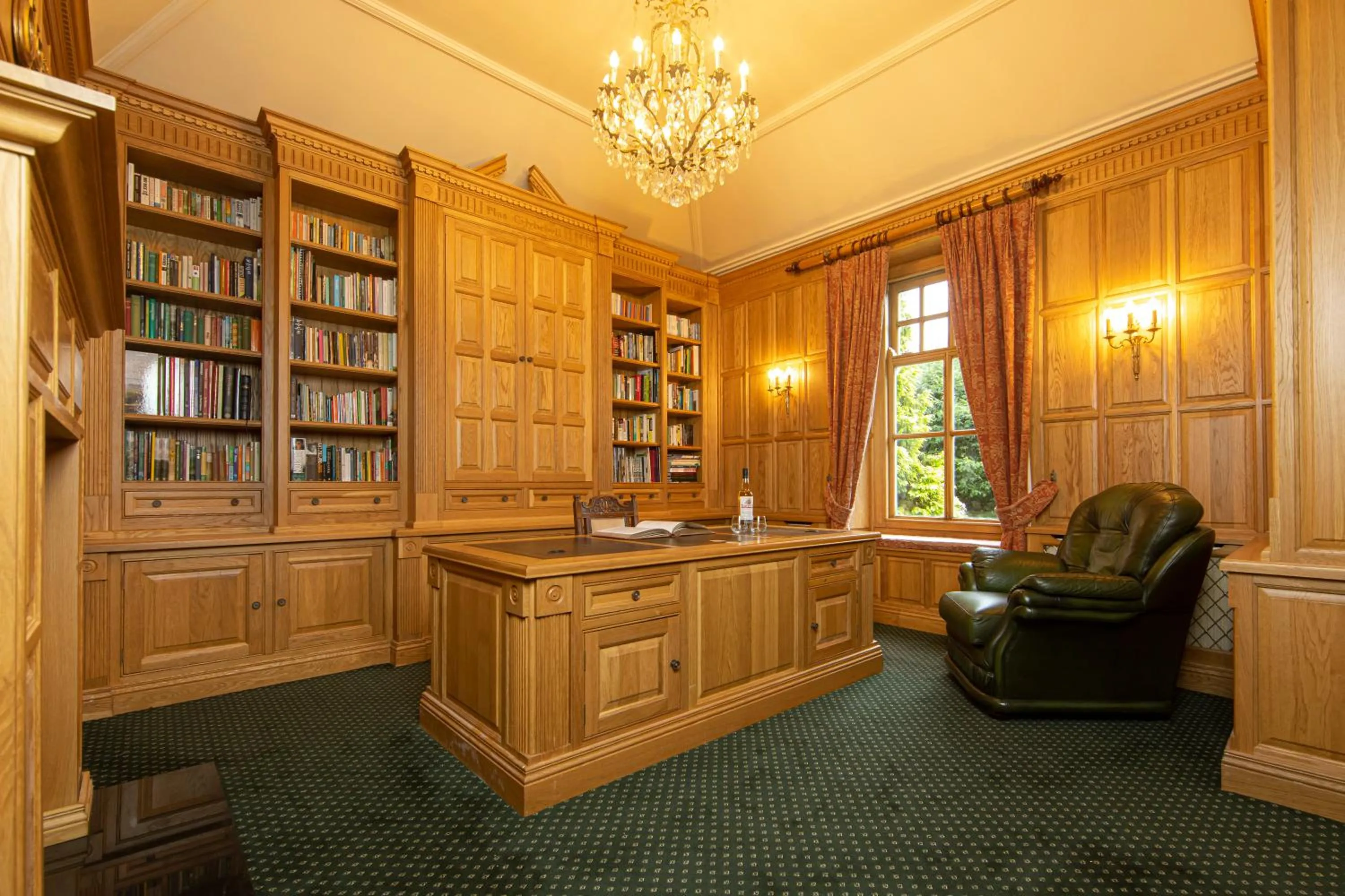 Library in Swansea Valley Holiday Cottages