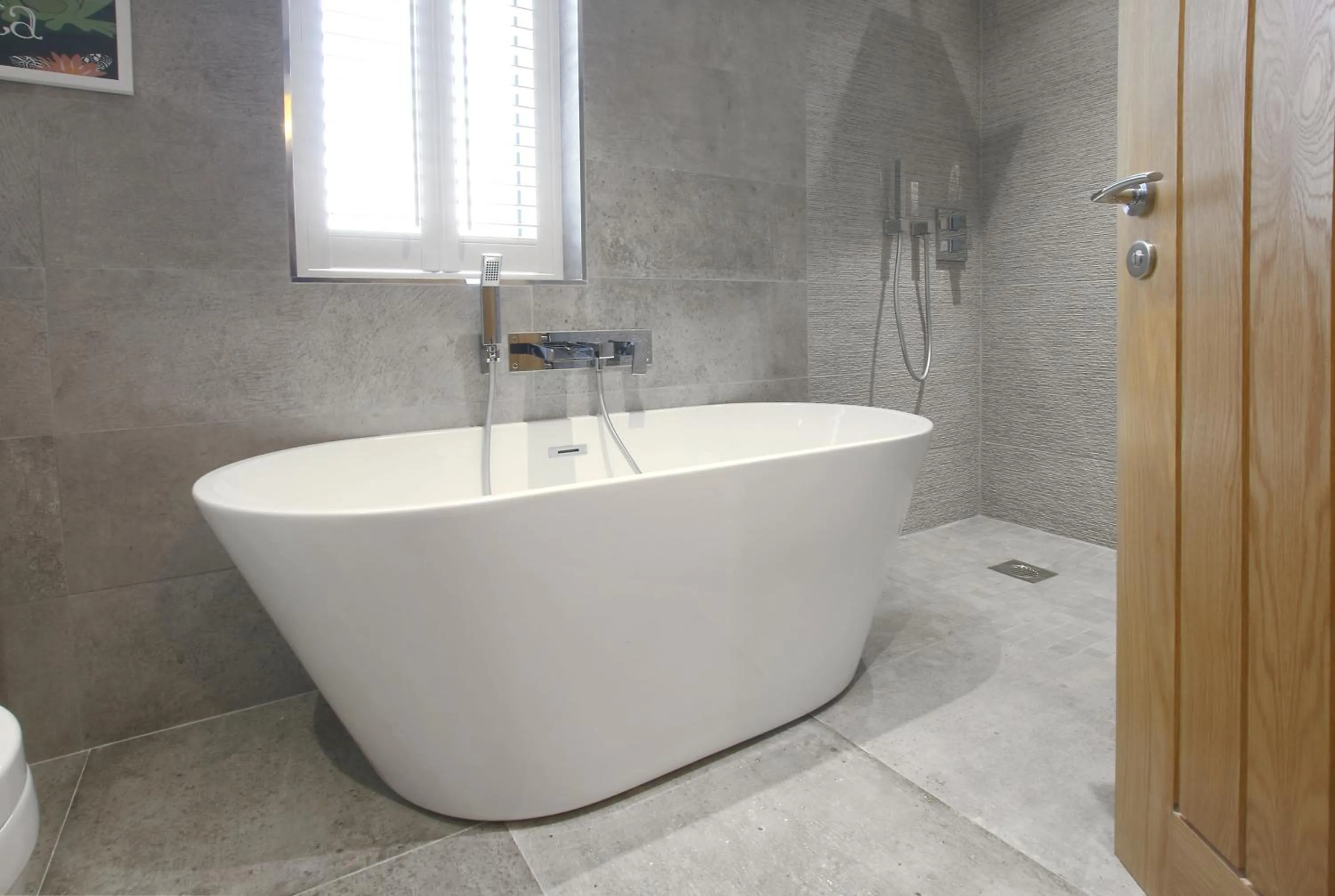 Shower in Swansea Valley Holiday Cottages