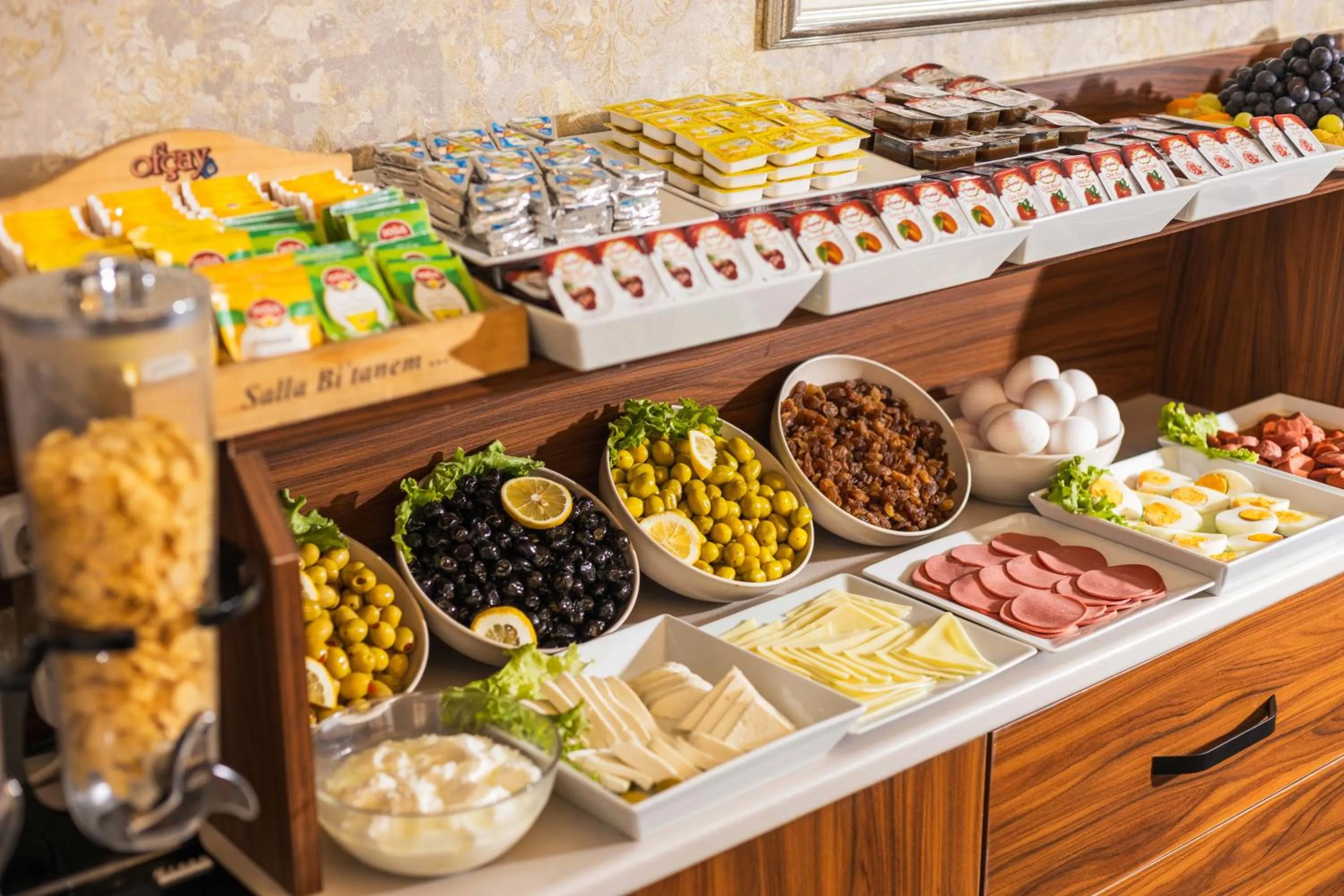 Buffet breakfast in A'la Sofia Hotel İstanbul