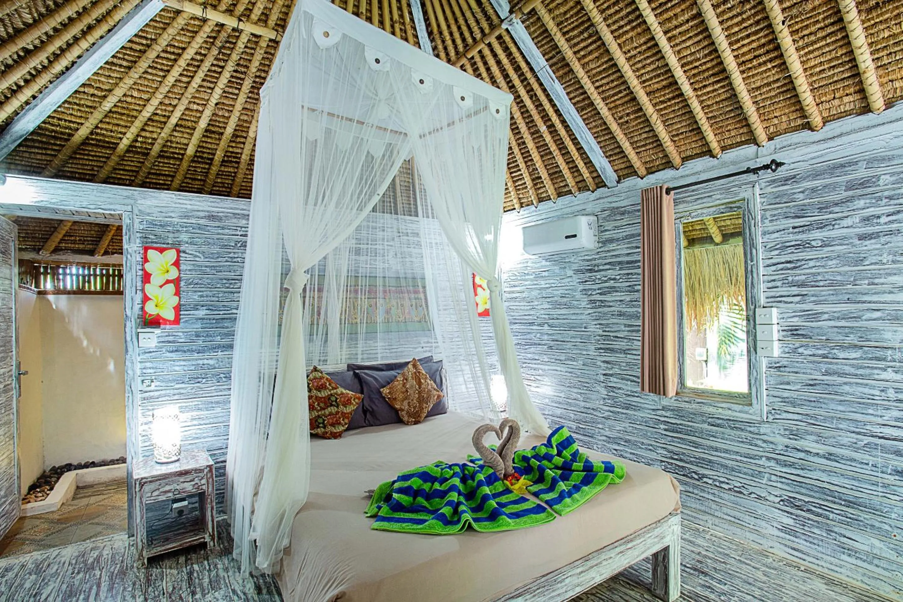 Bed in Naturale Villas