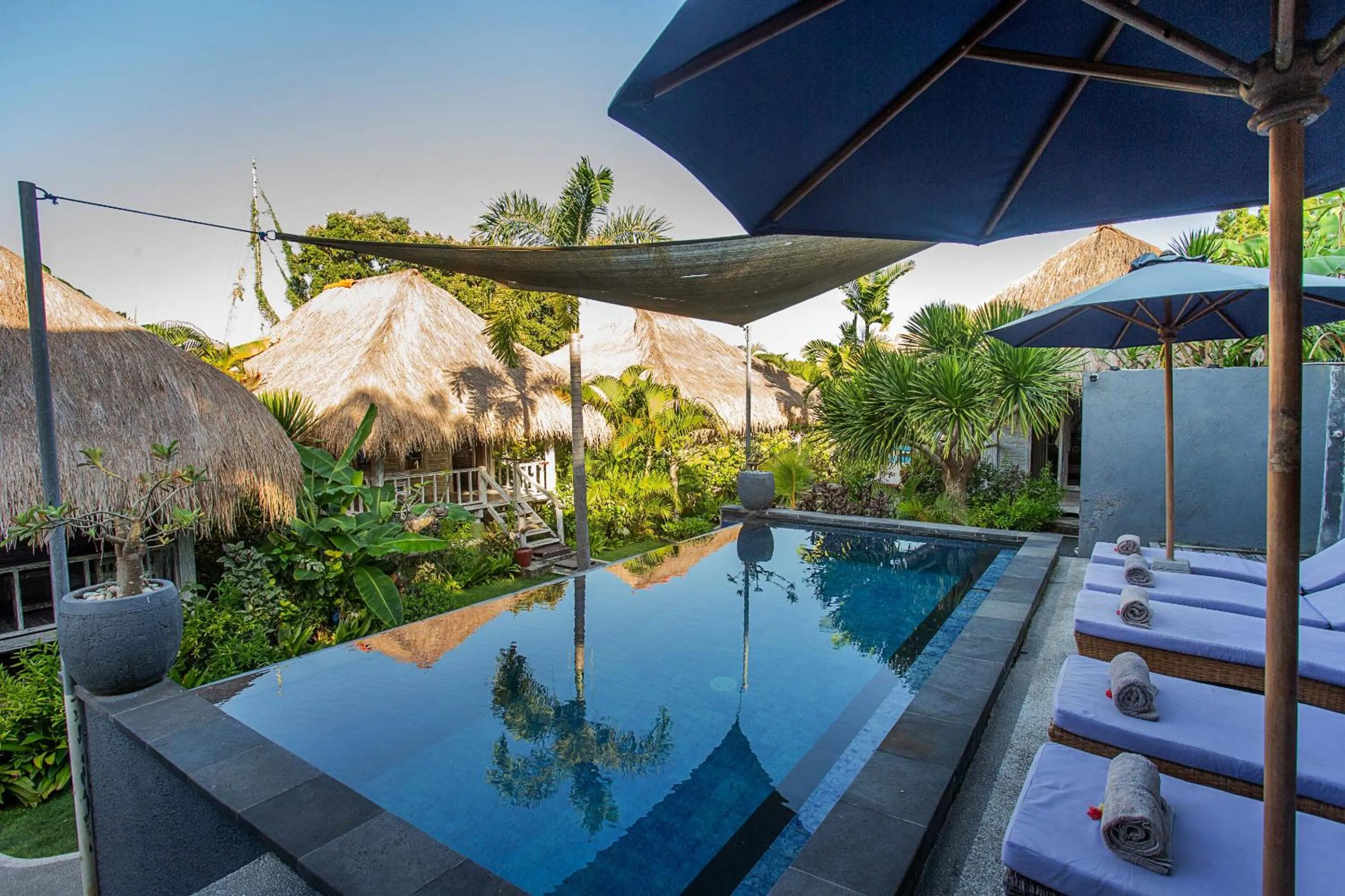 Swimming pool in Naturale Villas
