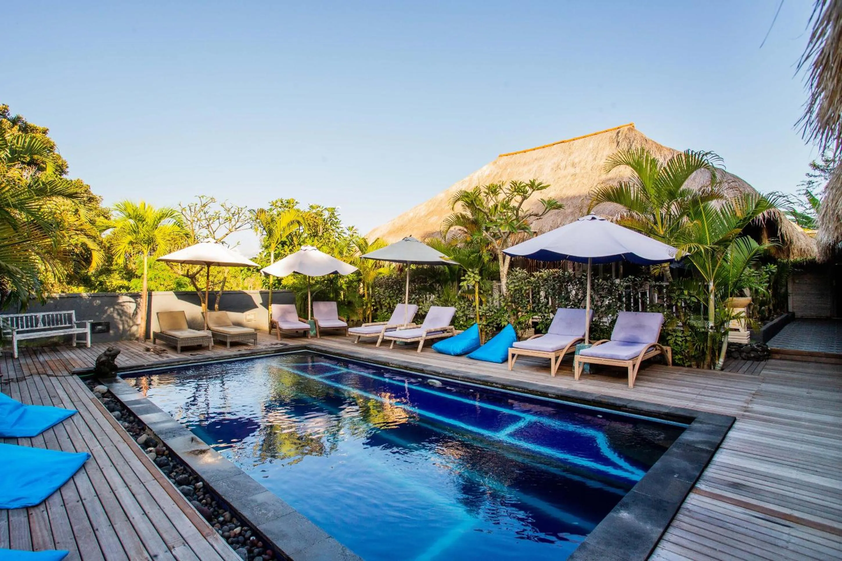 Swimming pool in Naturale Villas