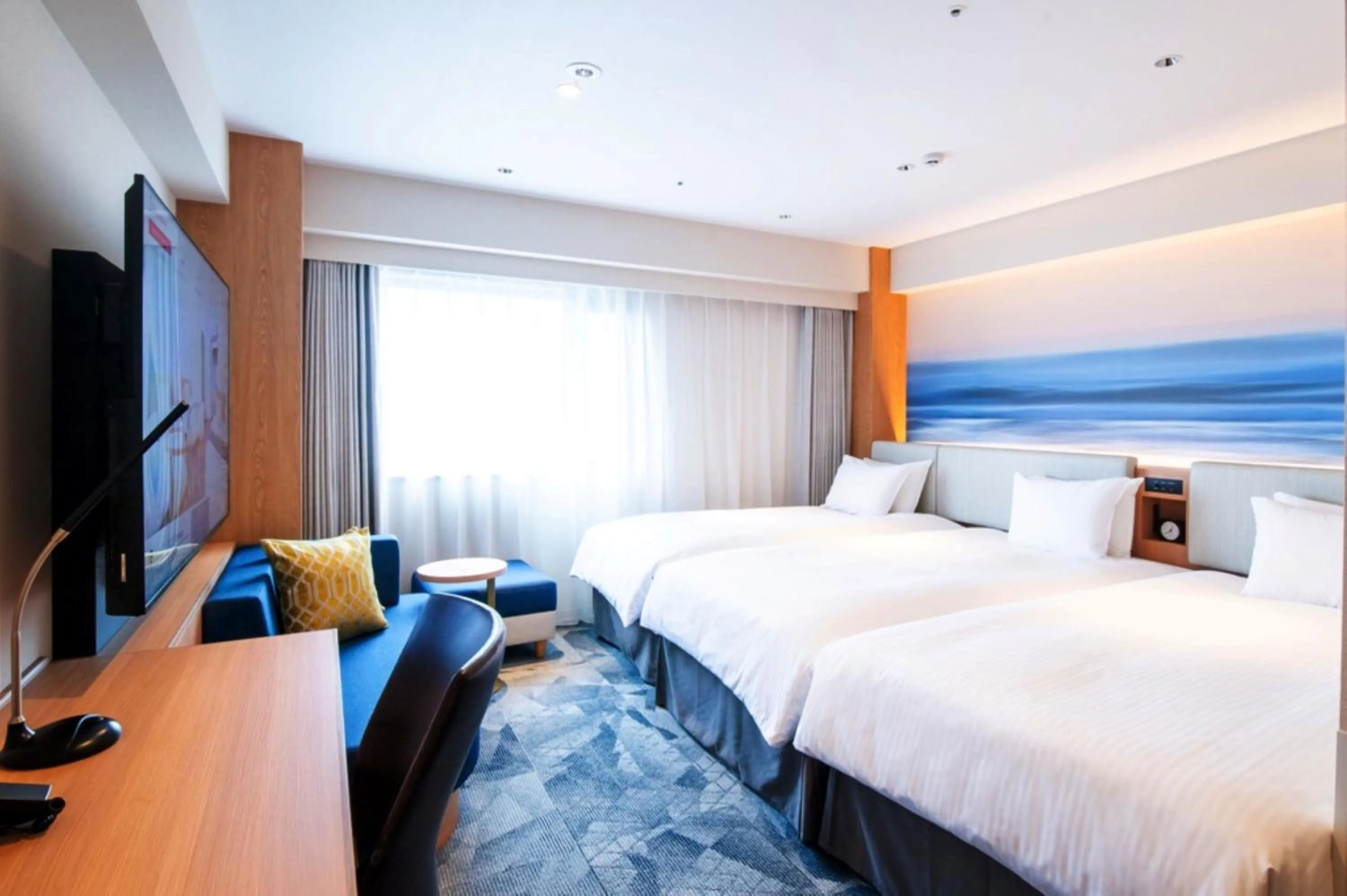 Bed in Richmond Hotel Miyazakiekimae