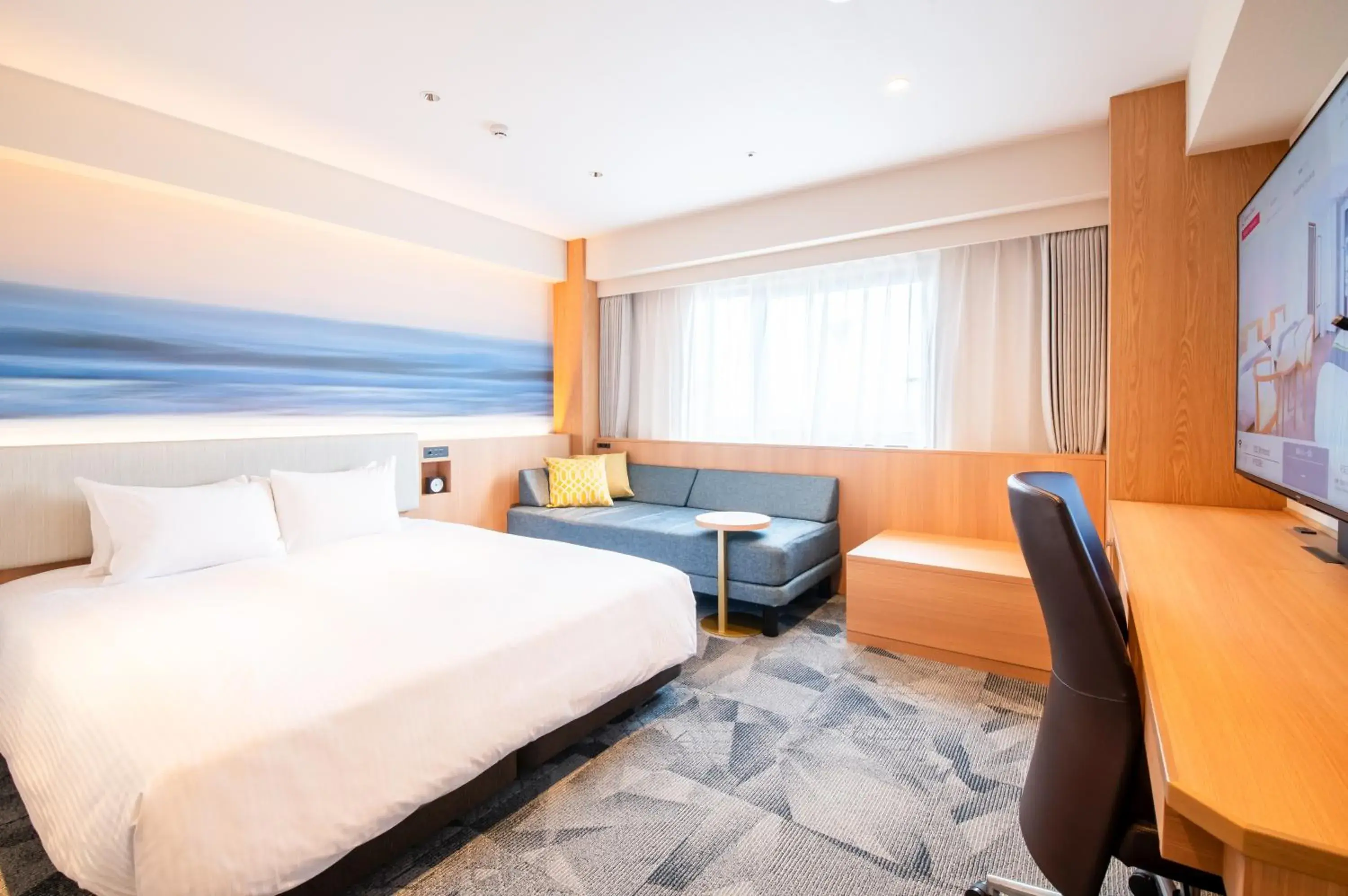 Bed in Richmond Hotel Miyazakiekimae Bed in Richmond Hotel Miyazakiekimae