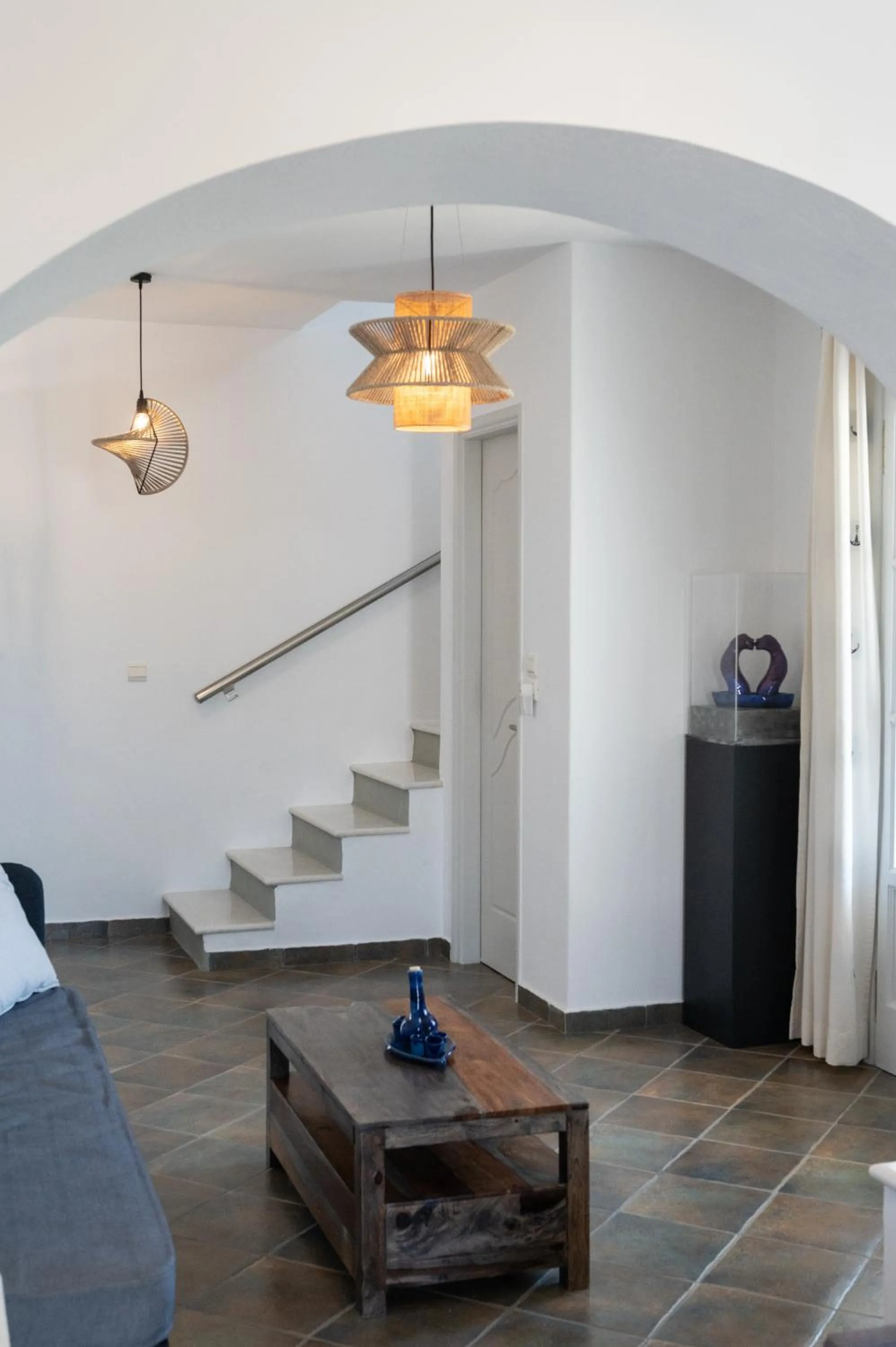 Living room in Sea Lilies Suites