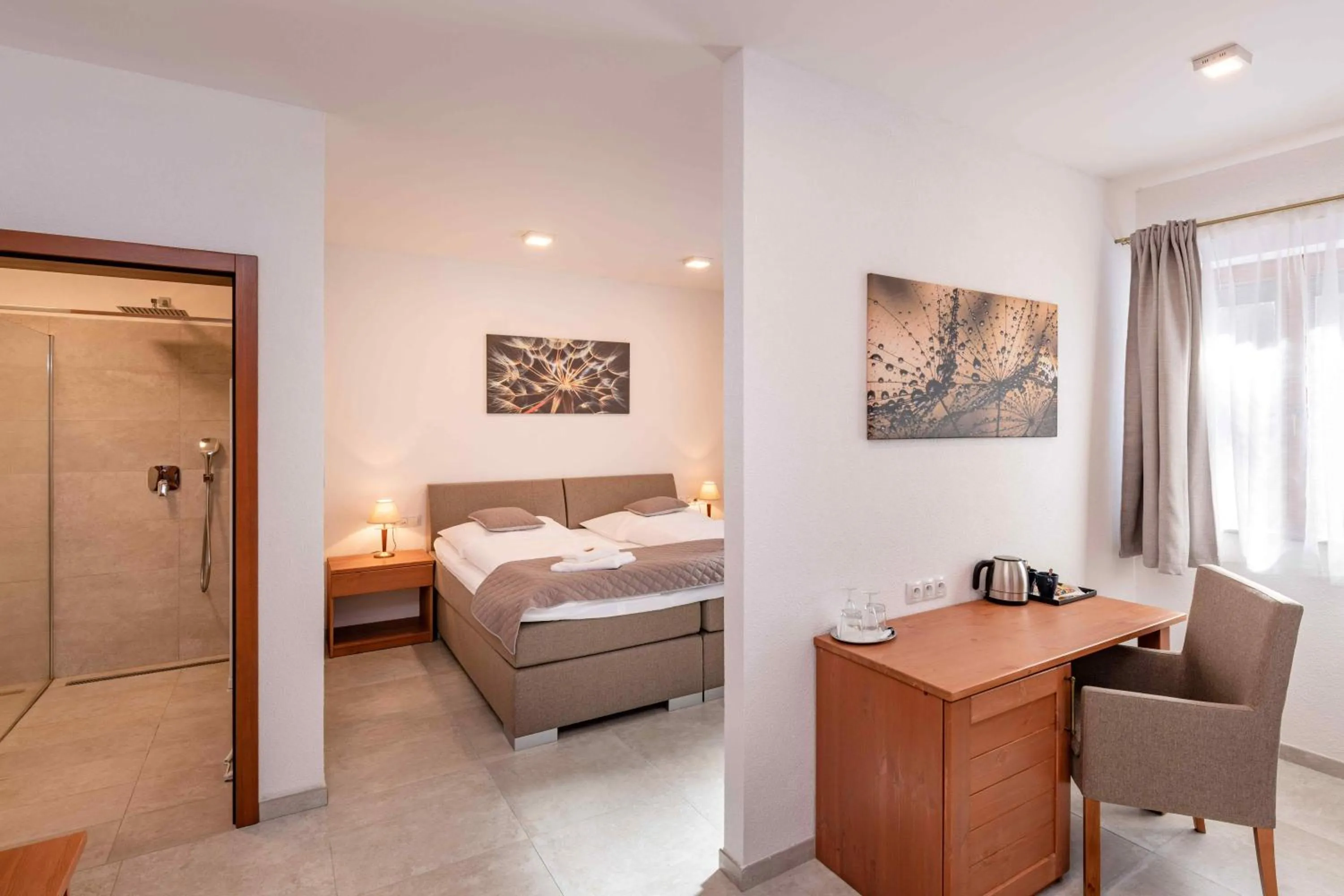 Bed in Wellness Hotel Ondrášův dvůr