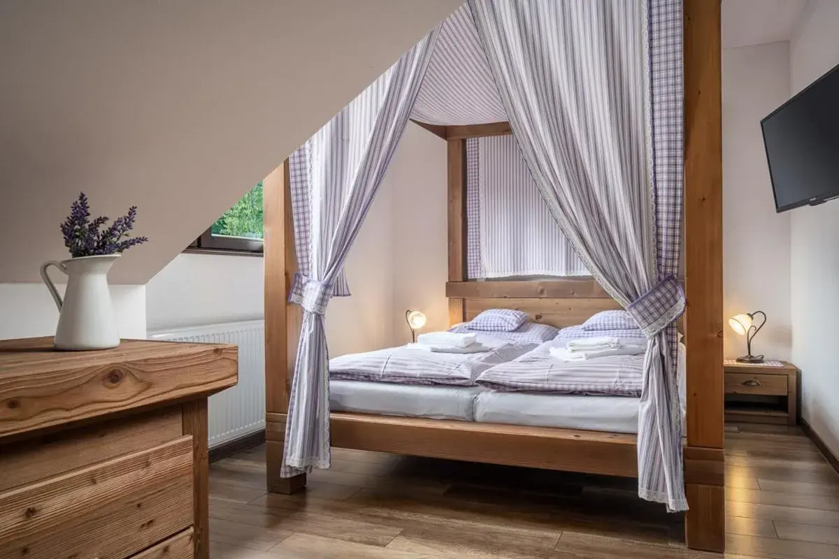 Deluxe Double Room with Terrace in Wellness Hotel Ondrášův dvůr Deluxe Double Room with Terrace in Wellness Hotel Ondrášův dvůr