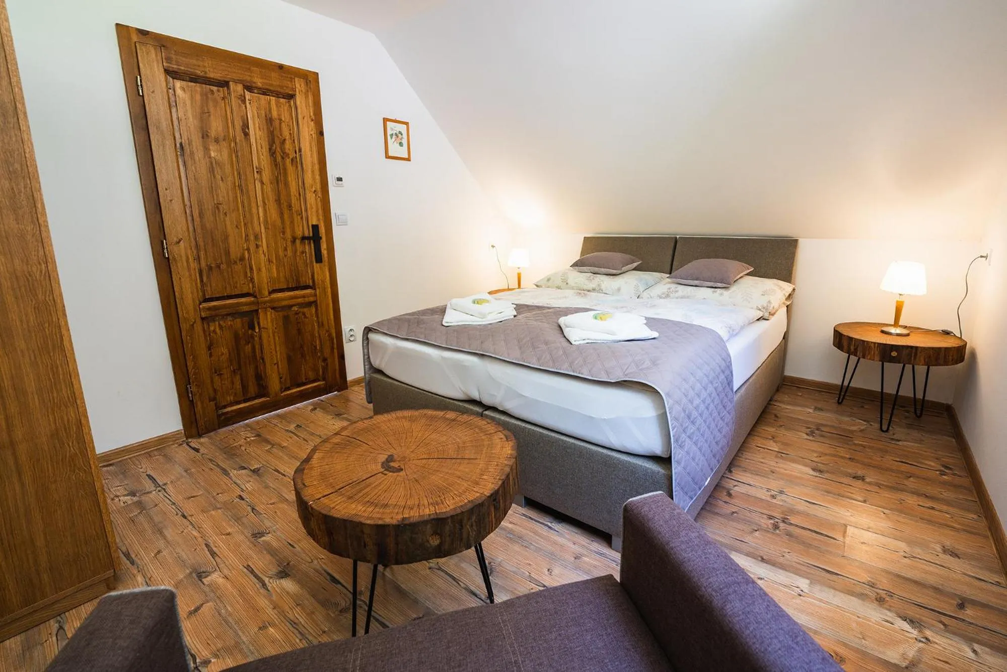 Bed in Wellness Hotel Ondrášův dvůr