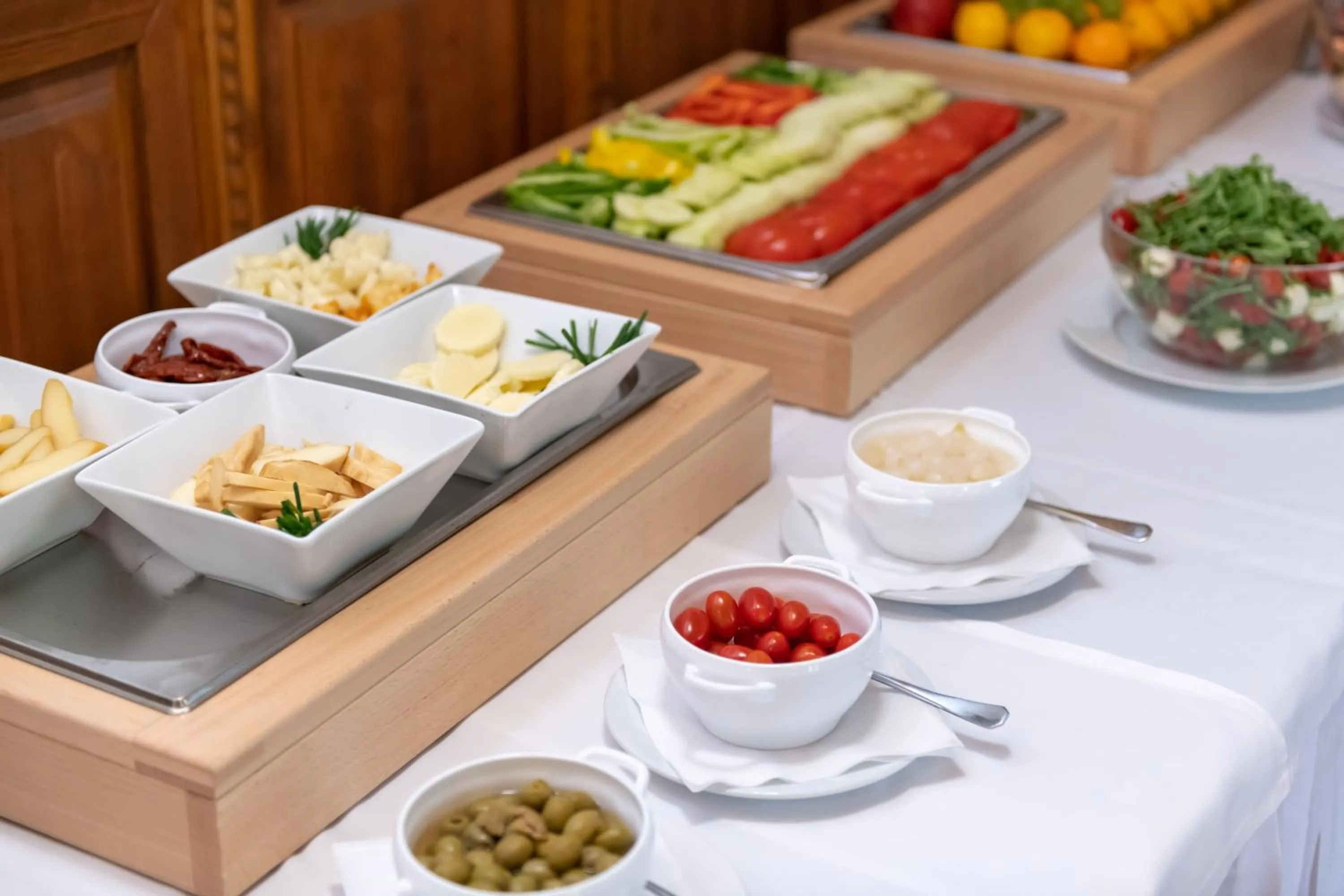 Buffet breakfast in Wellness Hotel Ondrášův dvůr