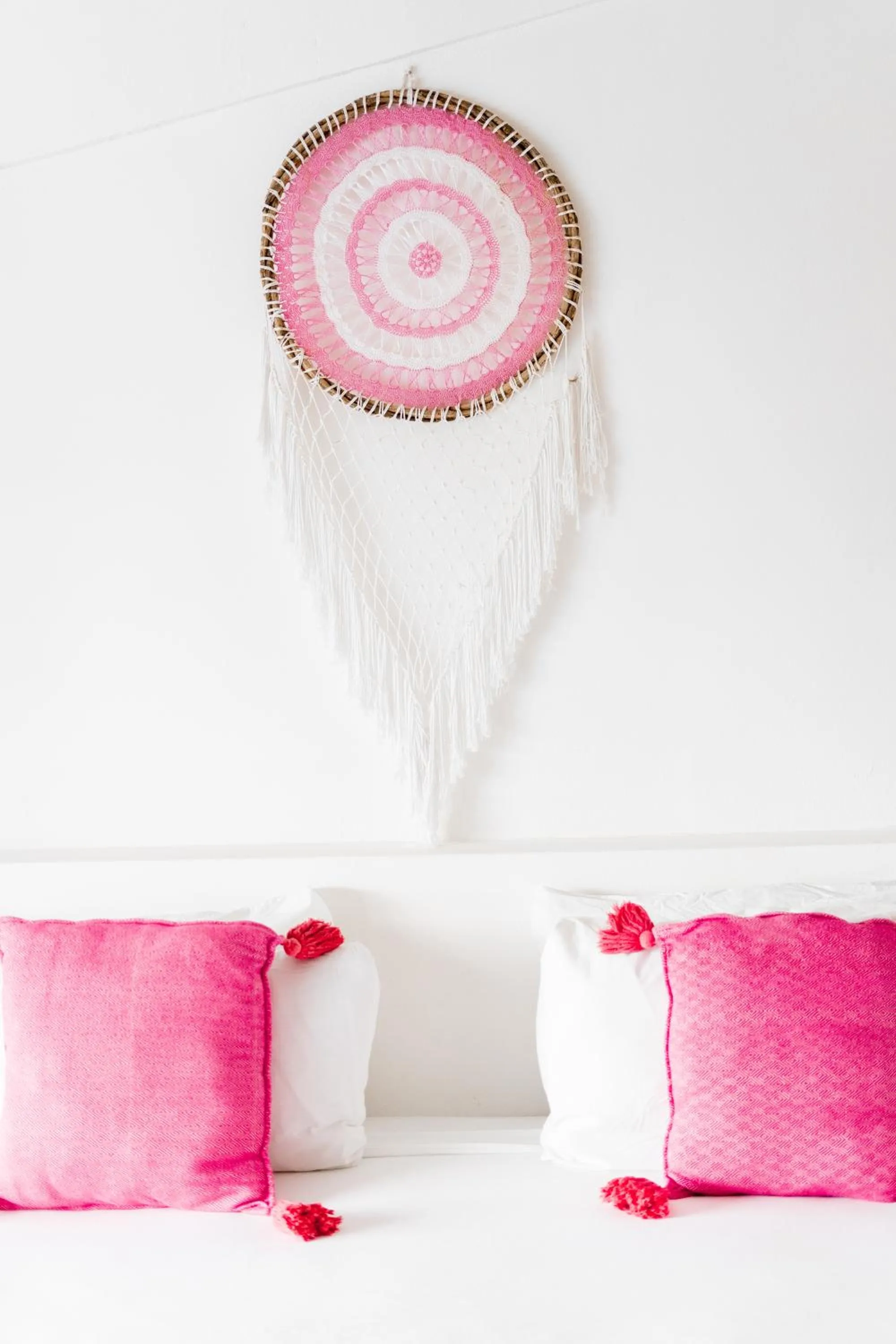 Bed in Punta Blanca Beach House