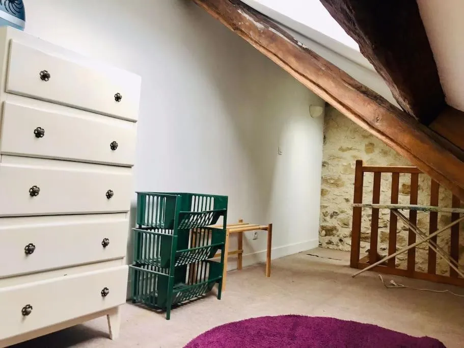 Seating area in LOVELY DUPLEX in the center of FONTAINEBLEAU