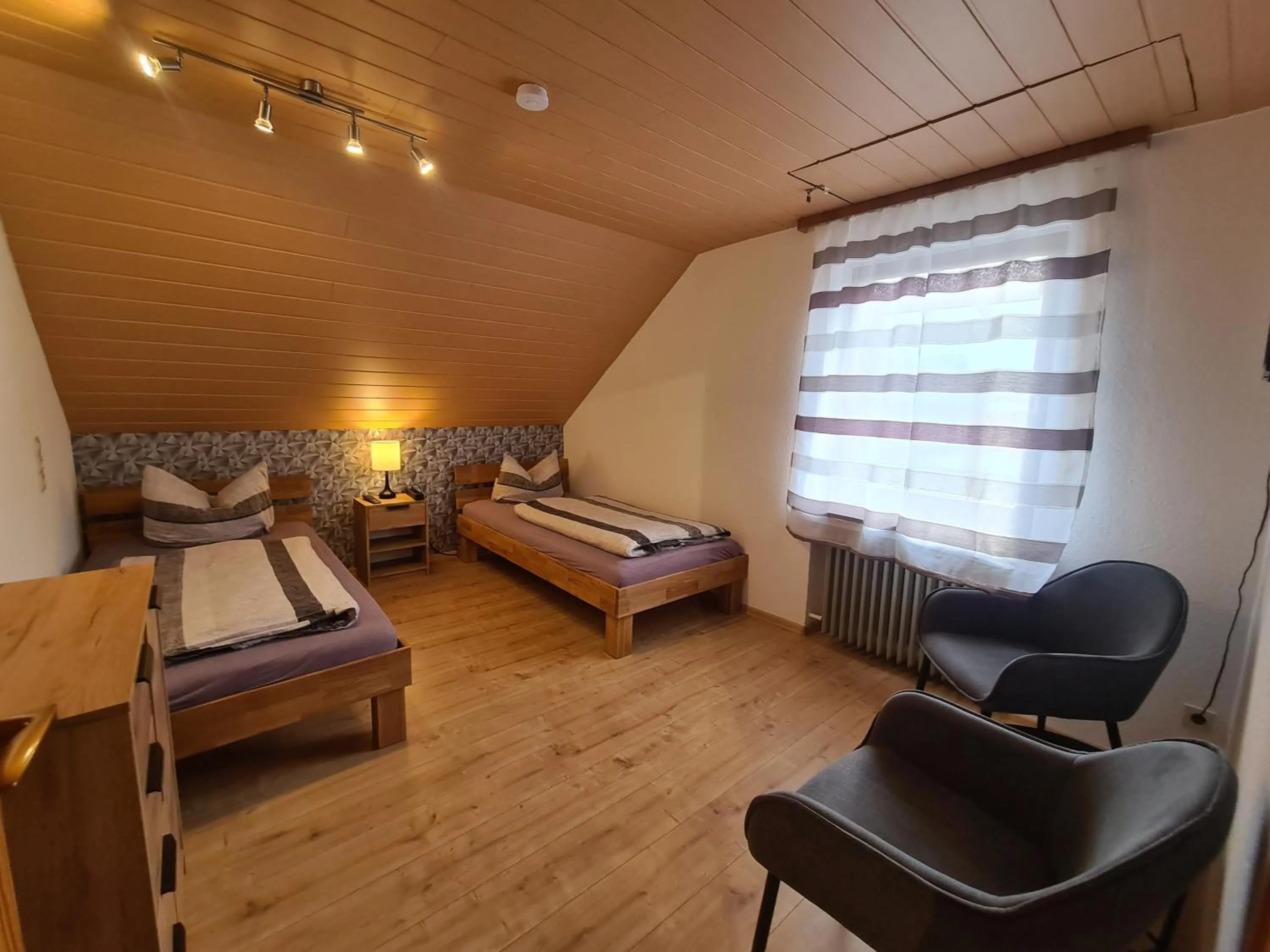Bedroom, Bed in Haus Blume