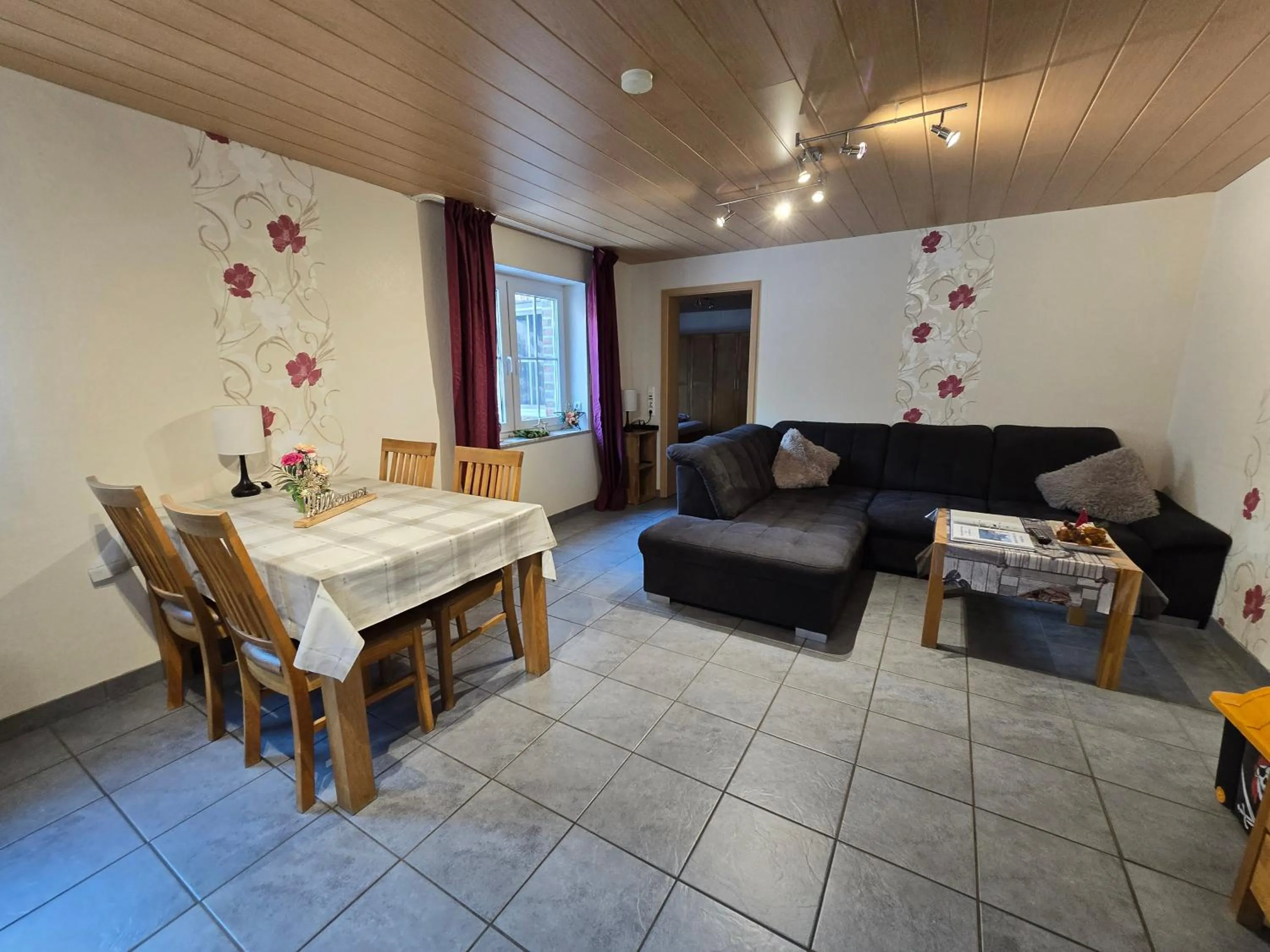 Dining area in Haus Blume