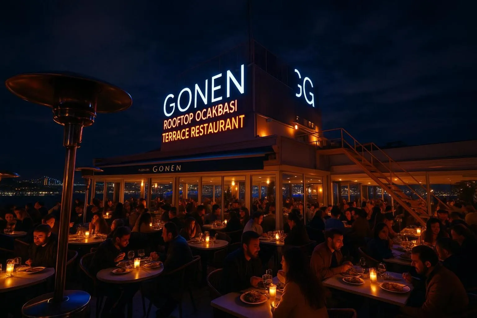 Restaurant/places to eat in Taksim Gonen Hotel