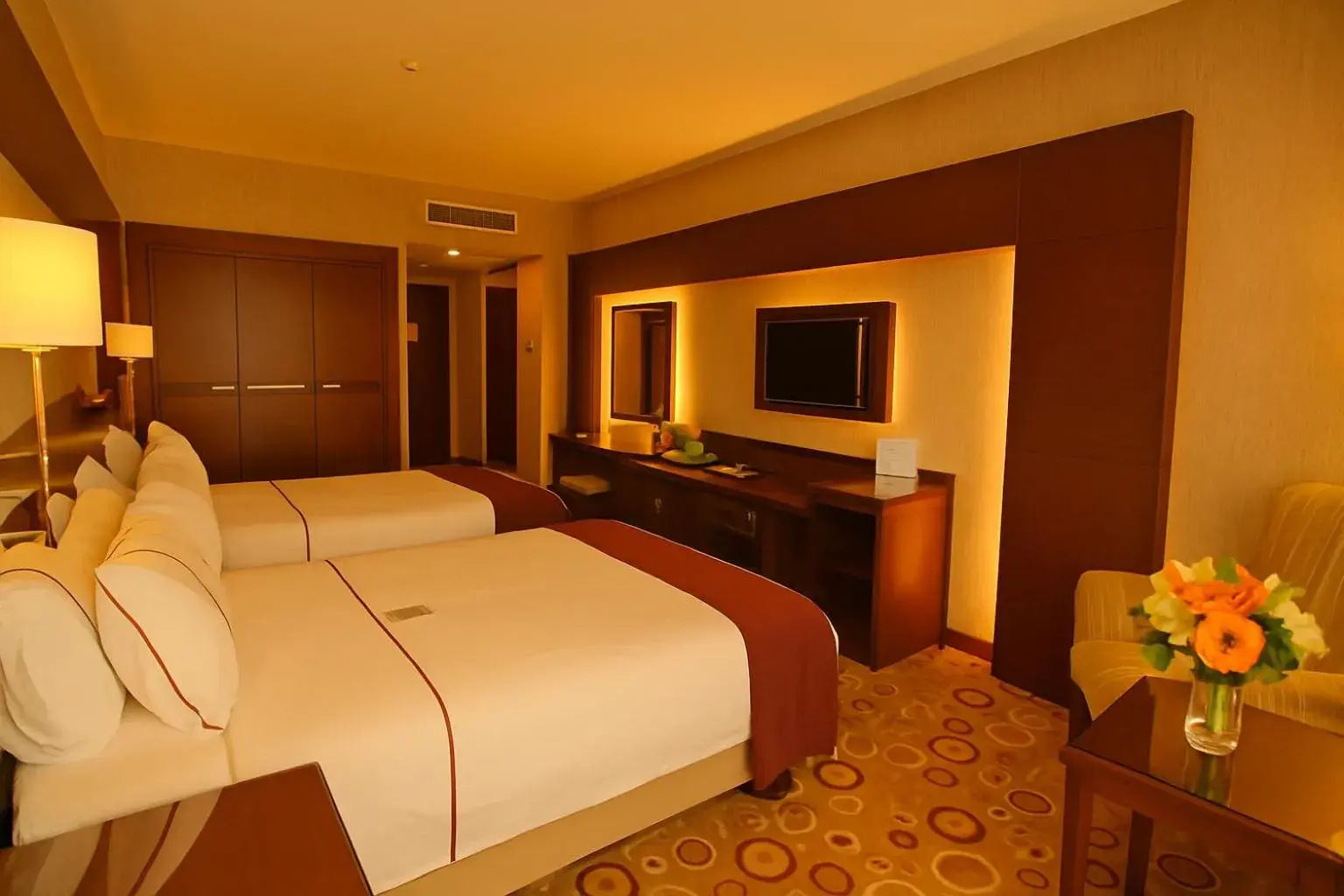 Bed in Taksim Gonen Hotel Bed in Taksim Gonen Hotel