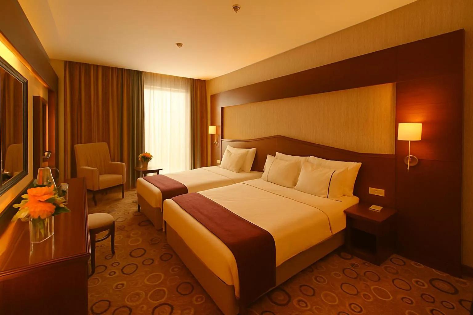 Bed in Taksim Gonen Hotel