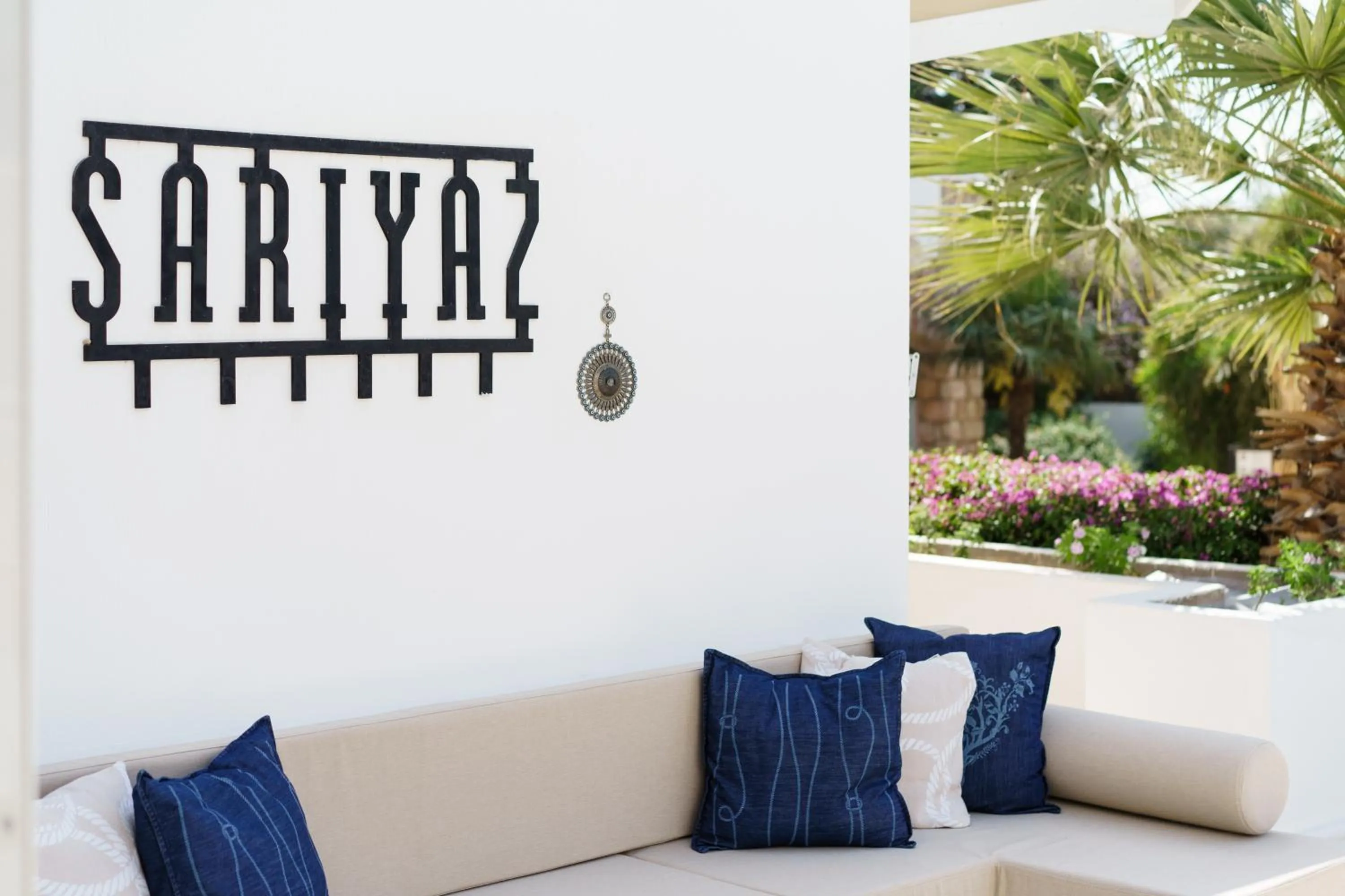 Seating area in Costa Sariyaz Hotel Bodrum