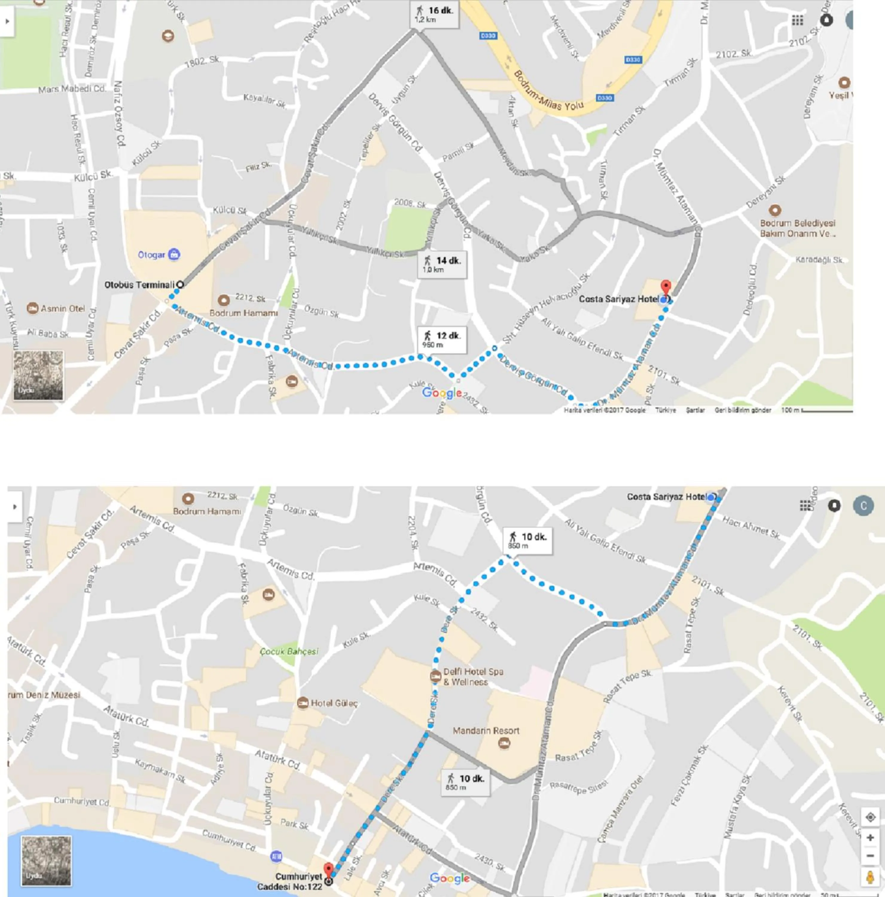 Property building in Costa Sariyaz Hotel Bodrum