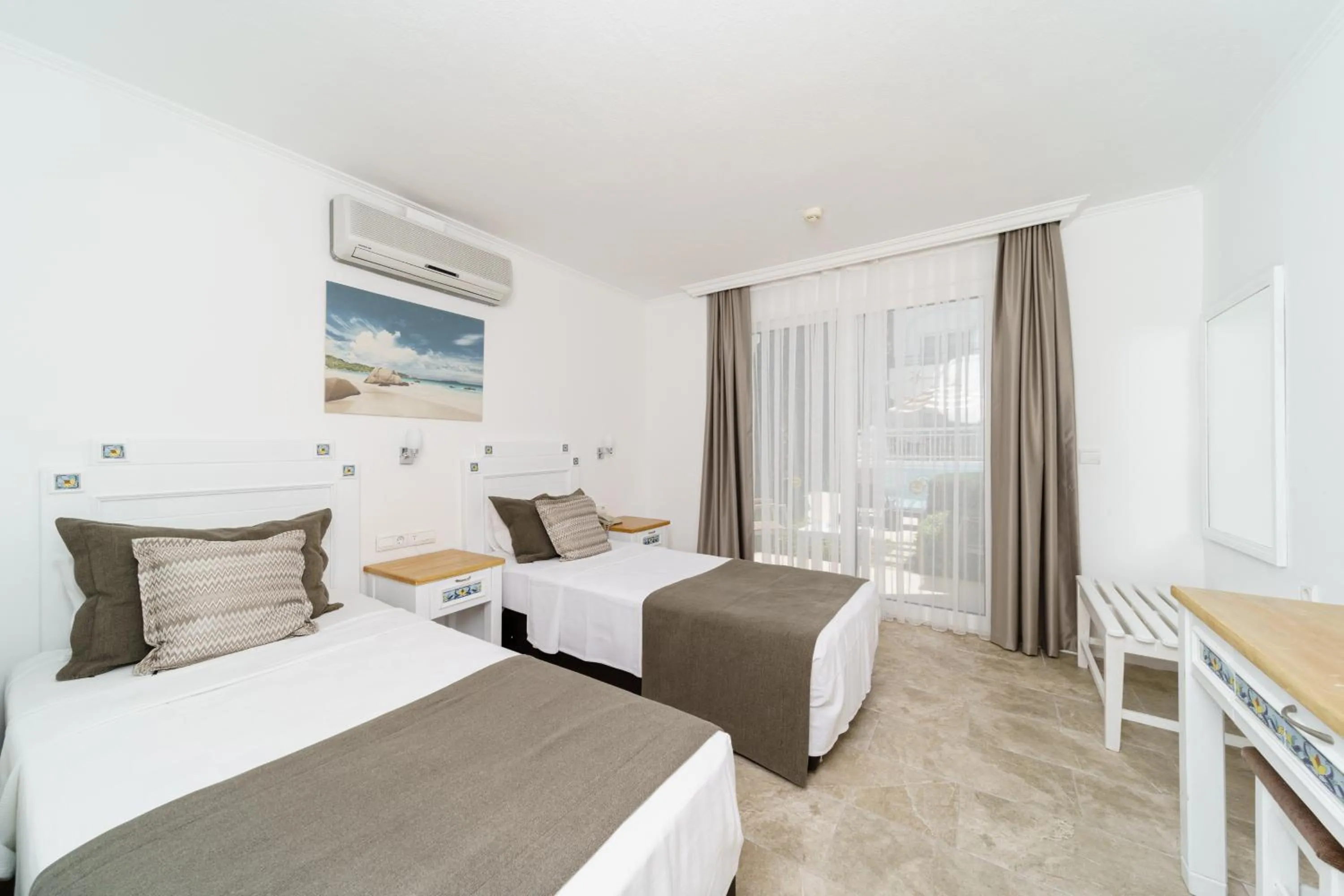 Photo of the whole room, Bed in Costa Sariyaz Hotel Bodrum