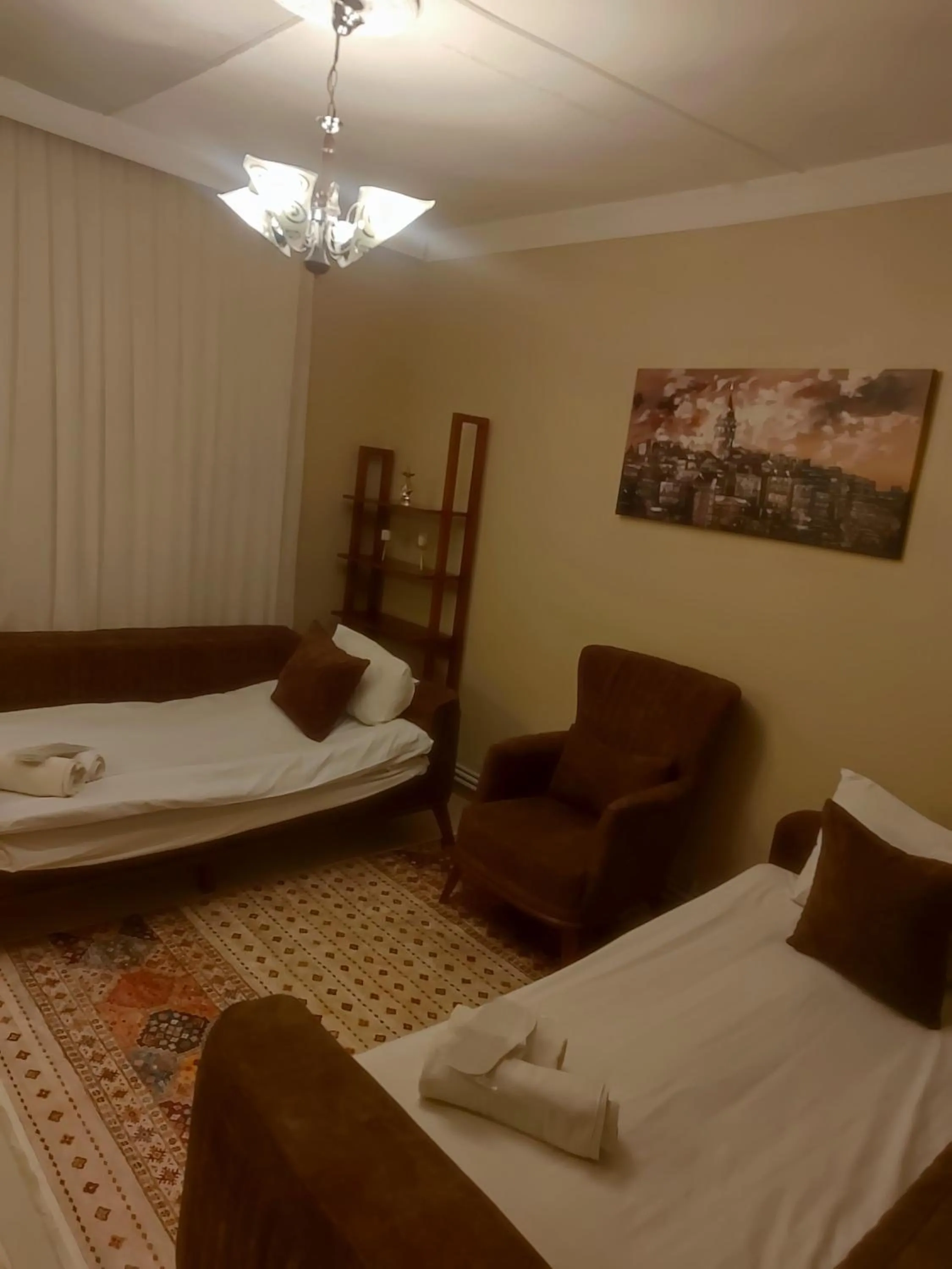 Bed in Hotel Antique