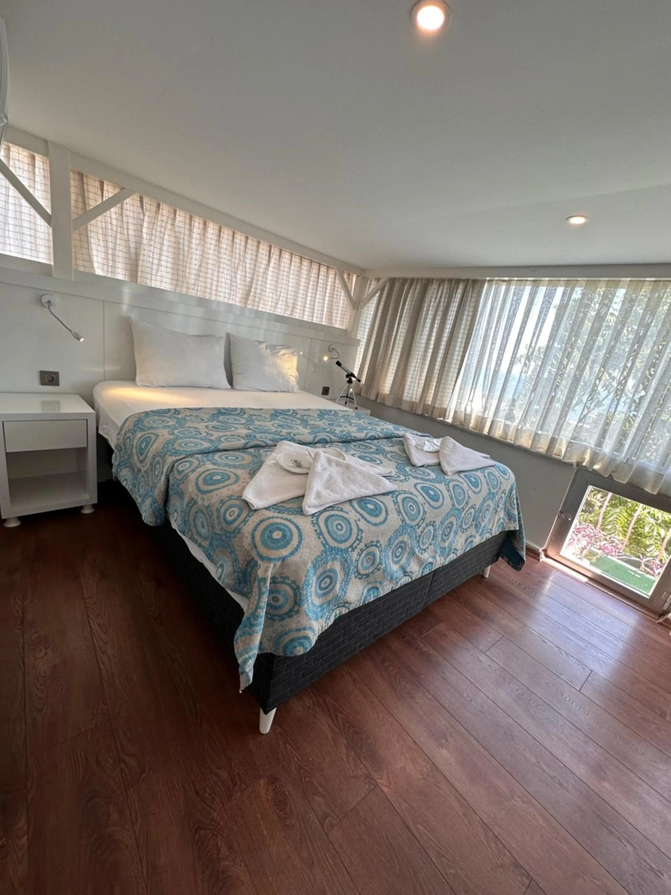 Bed in Hotel Antique