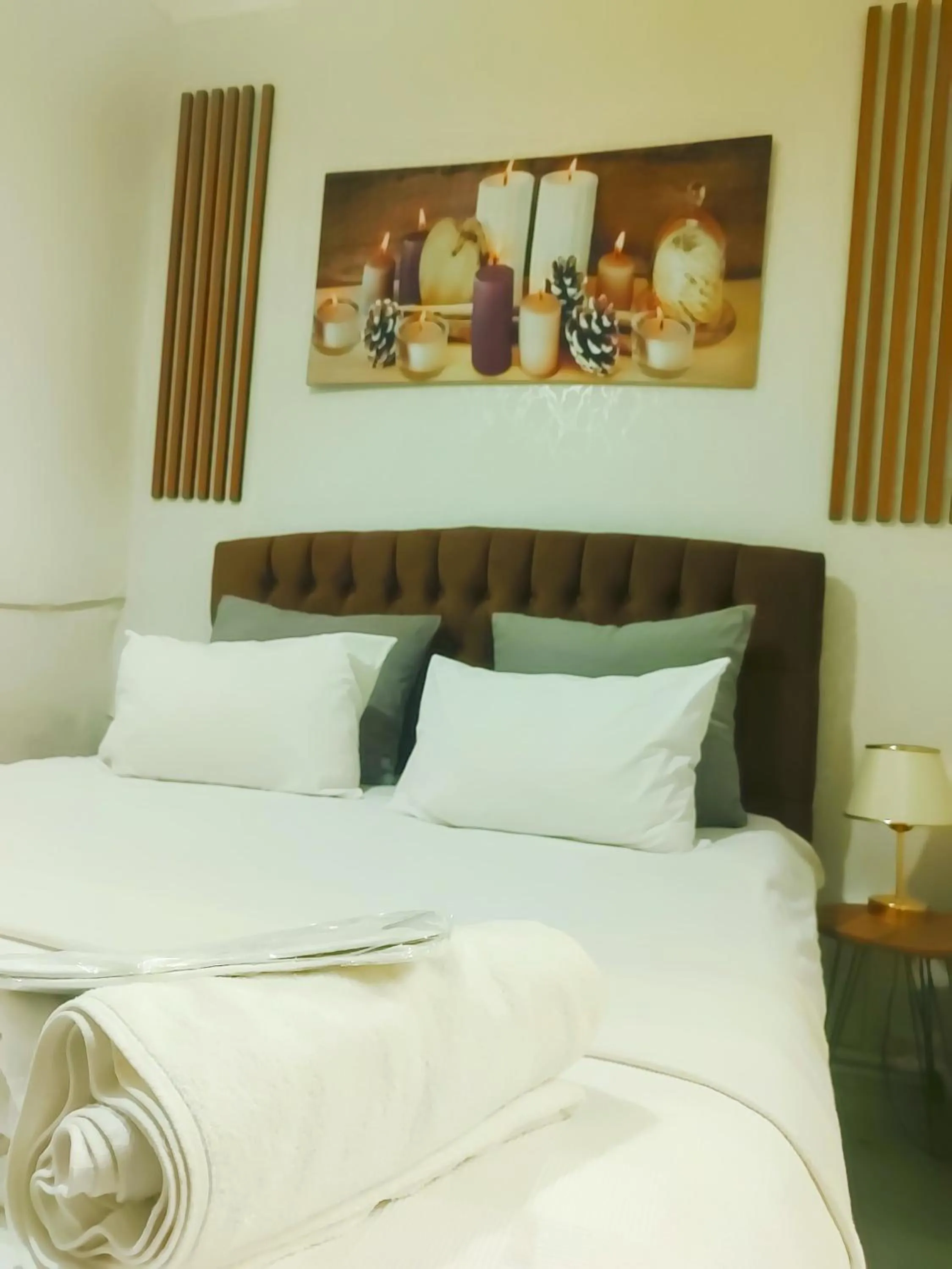 Bed in Hotel Antique