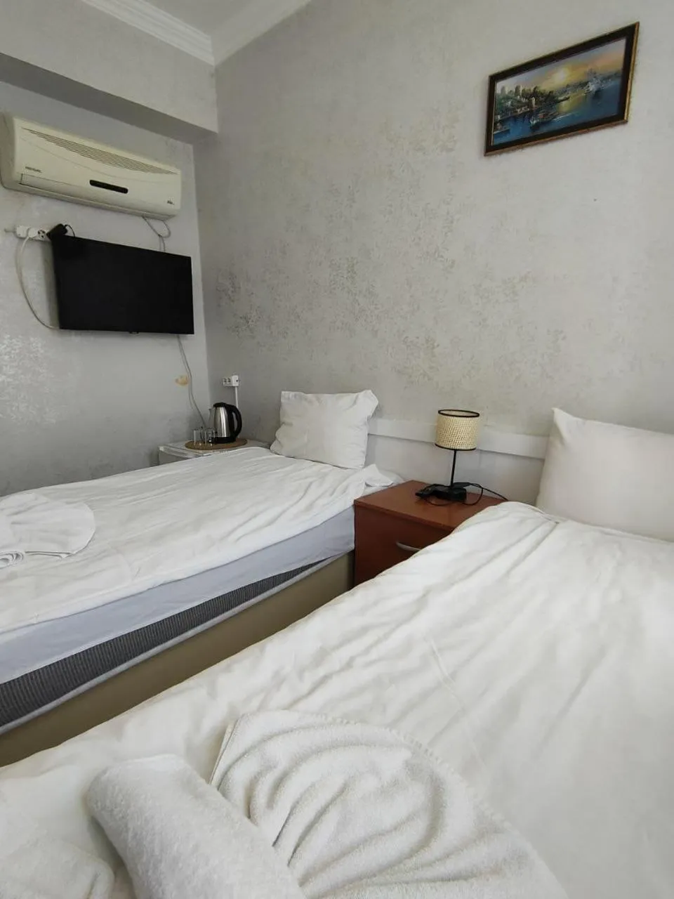 Bed in Hotel Antique