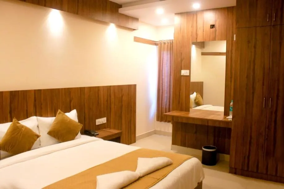 Bed in Hotel Sakura Inn