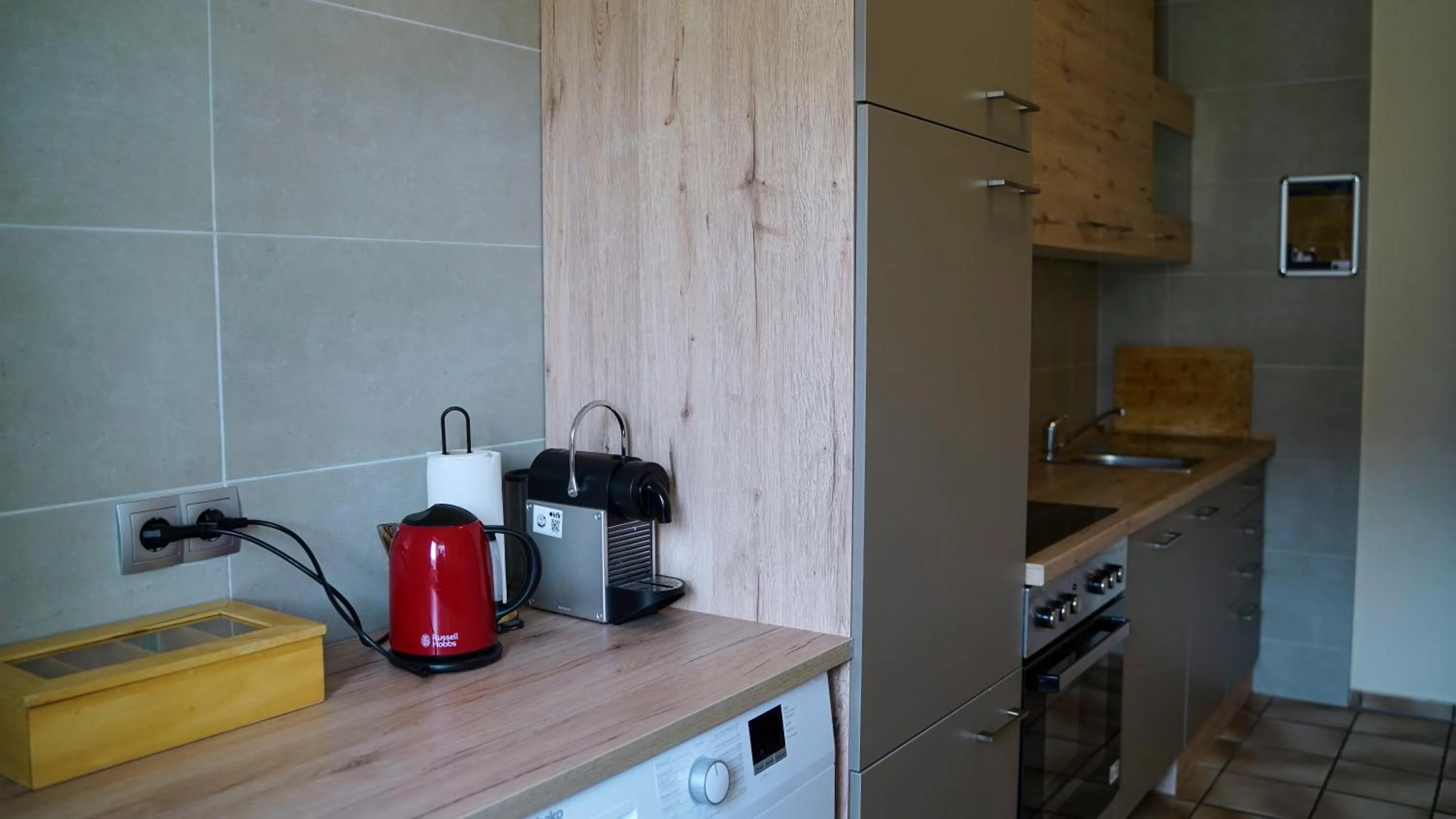 Kitchen or kitchenette in NP Hotel Königshof