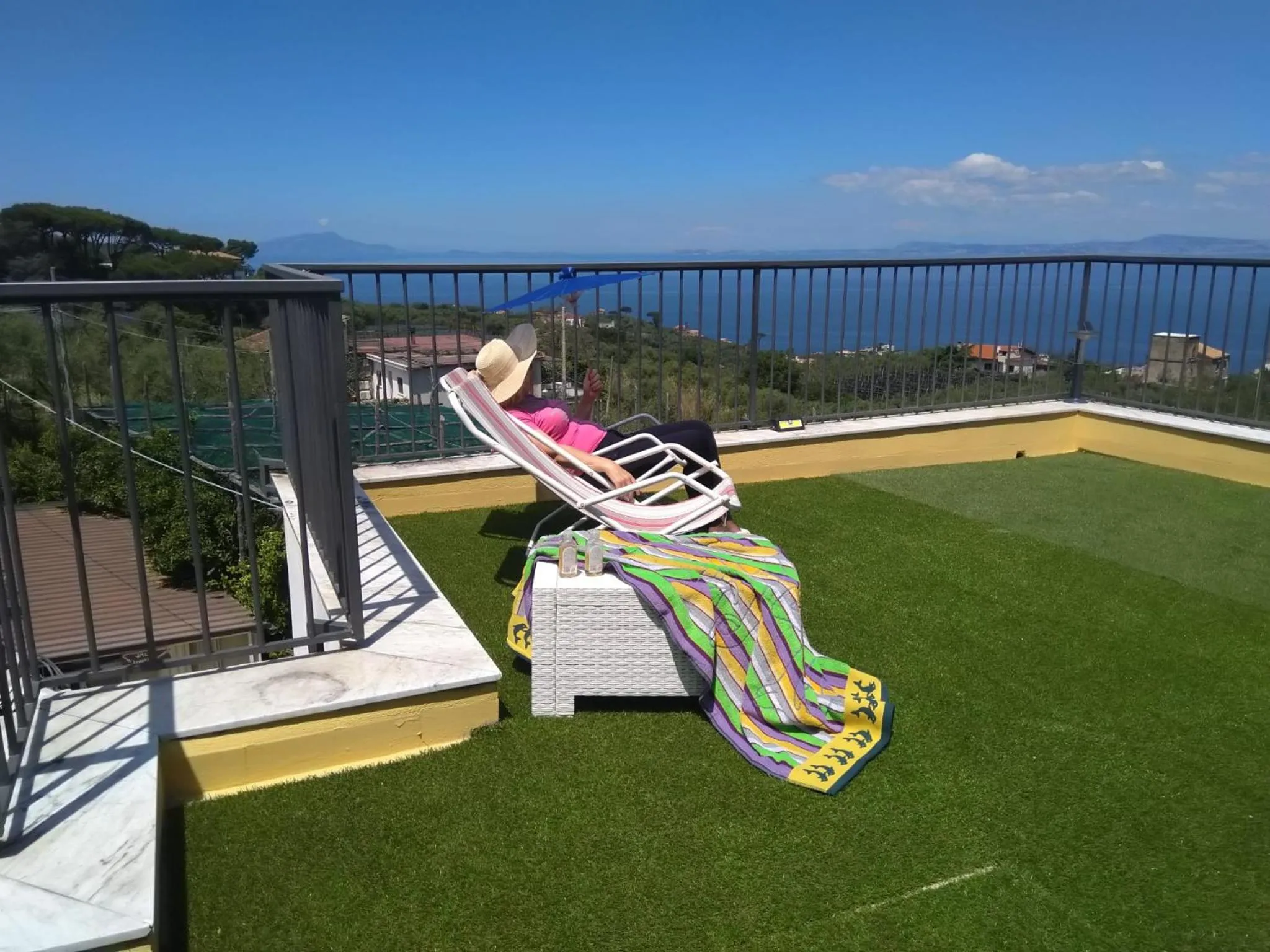 Sea view in Oasi Madre della Pace