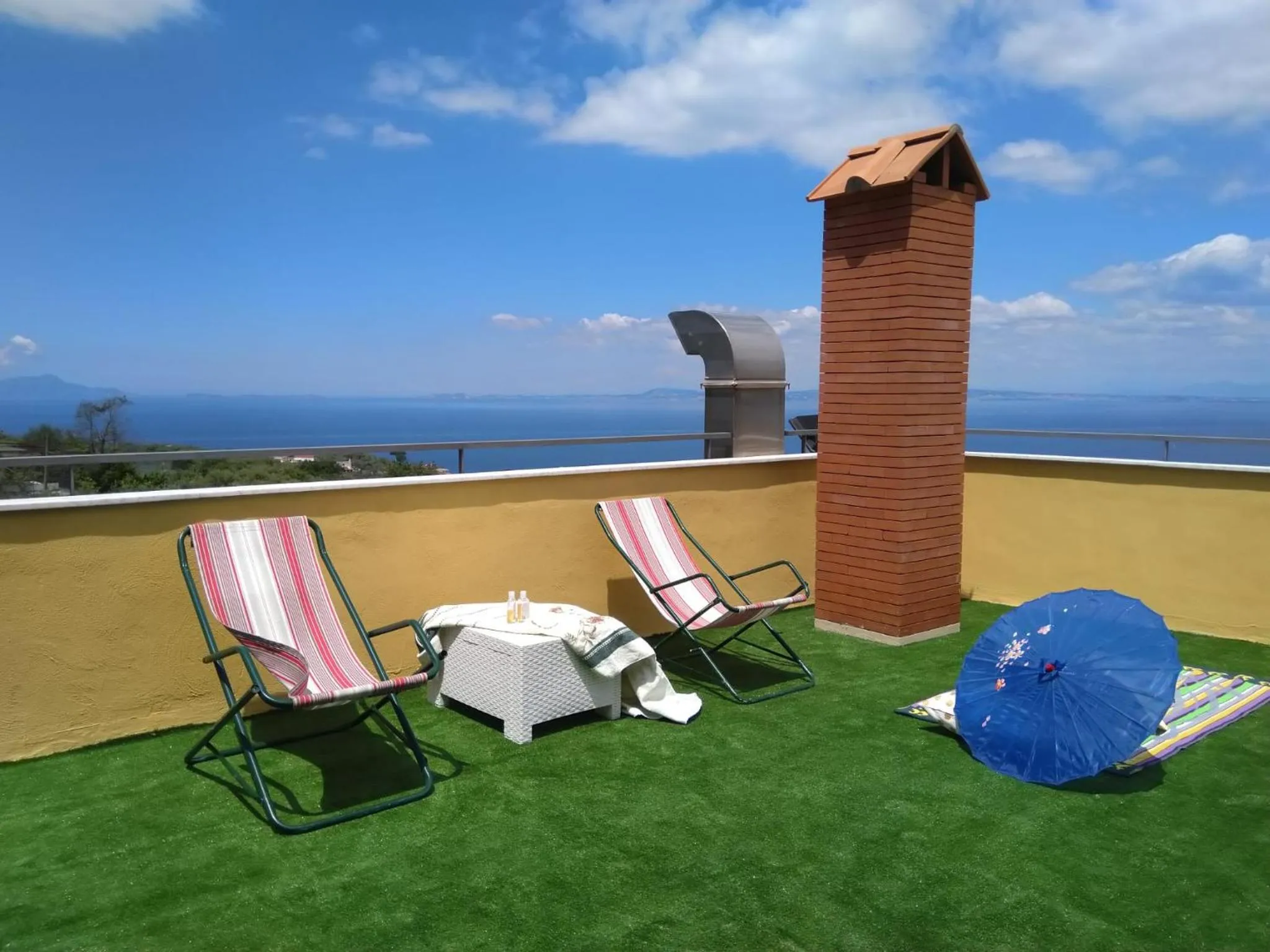 Balcony/Terrace in Oasi Madre della Pace