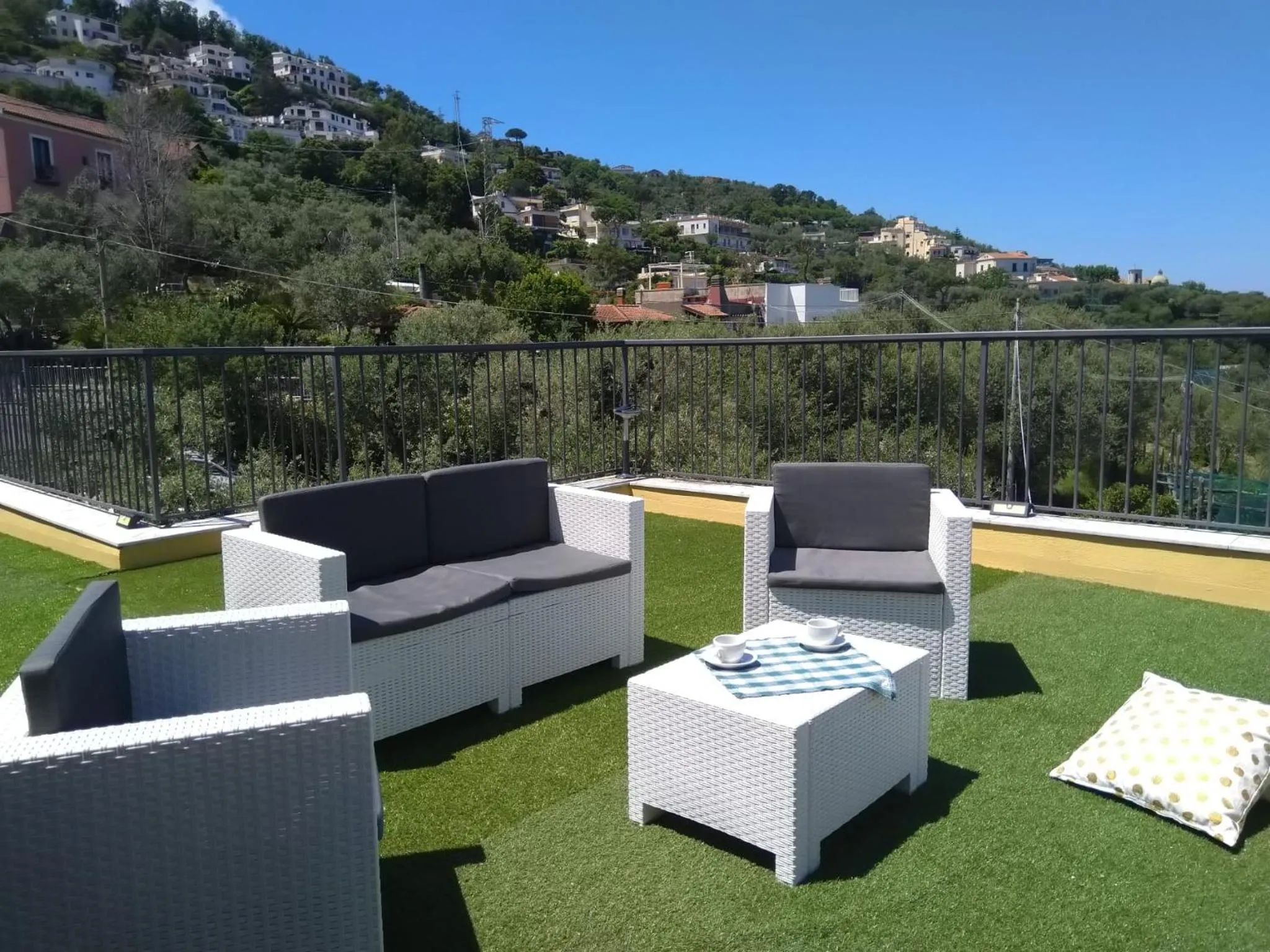 Balcony/Terrace in Oasi Madre della Pace