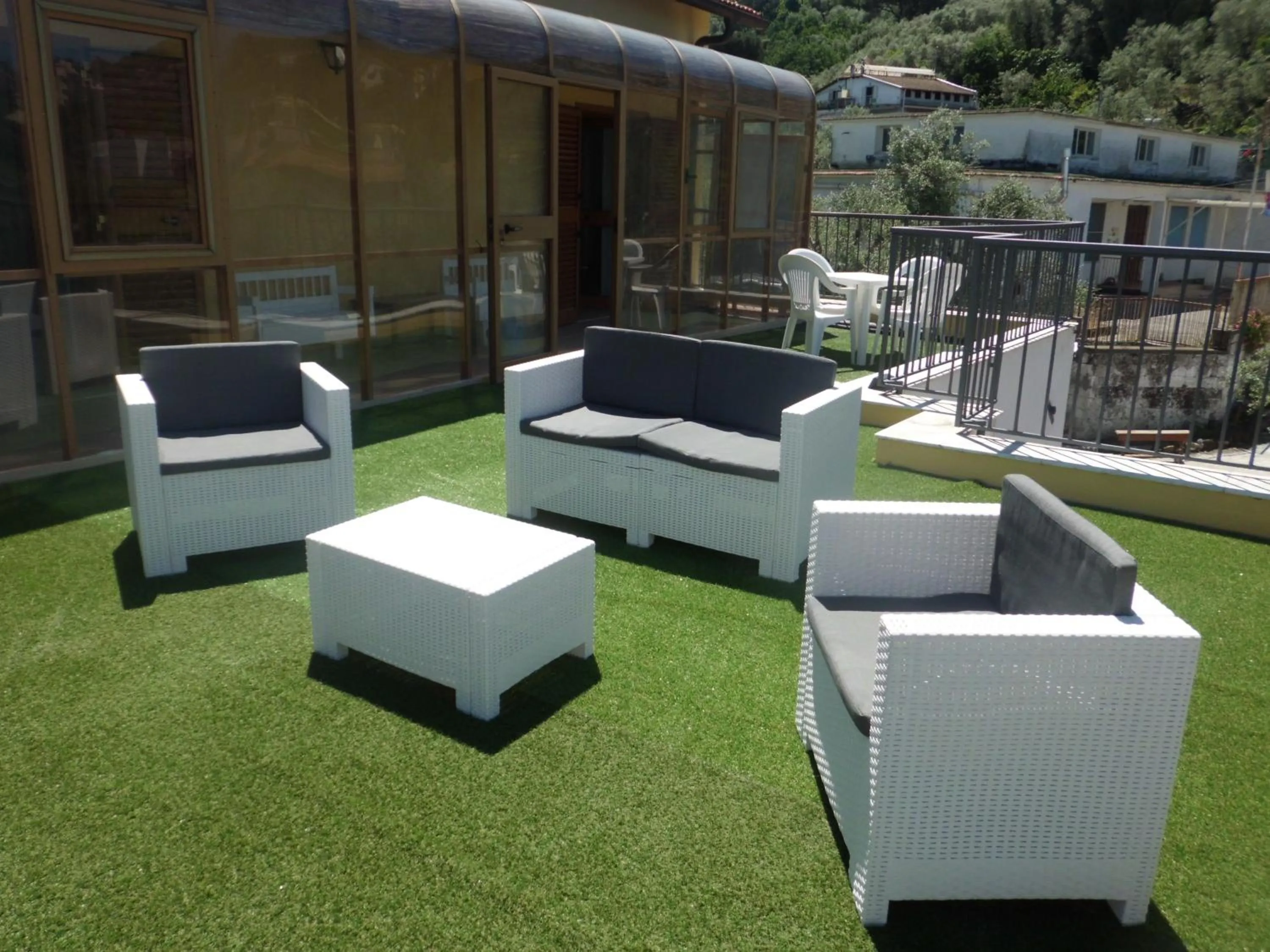 Balcony/Terrace in Oasi Madre della Pace