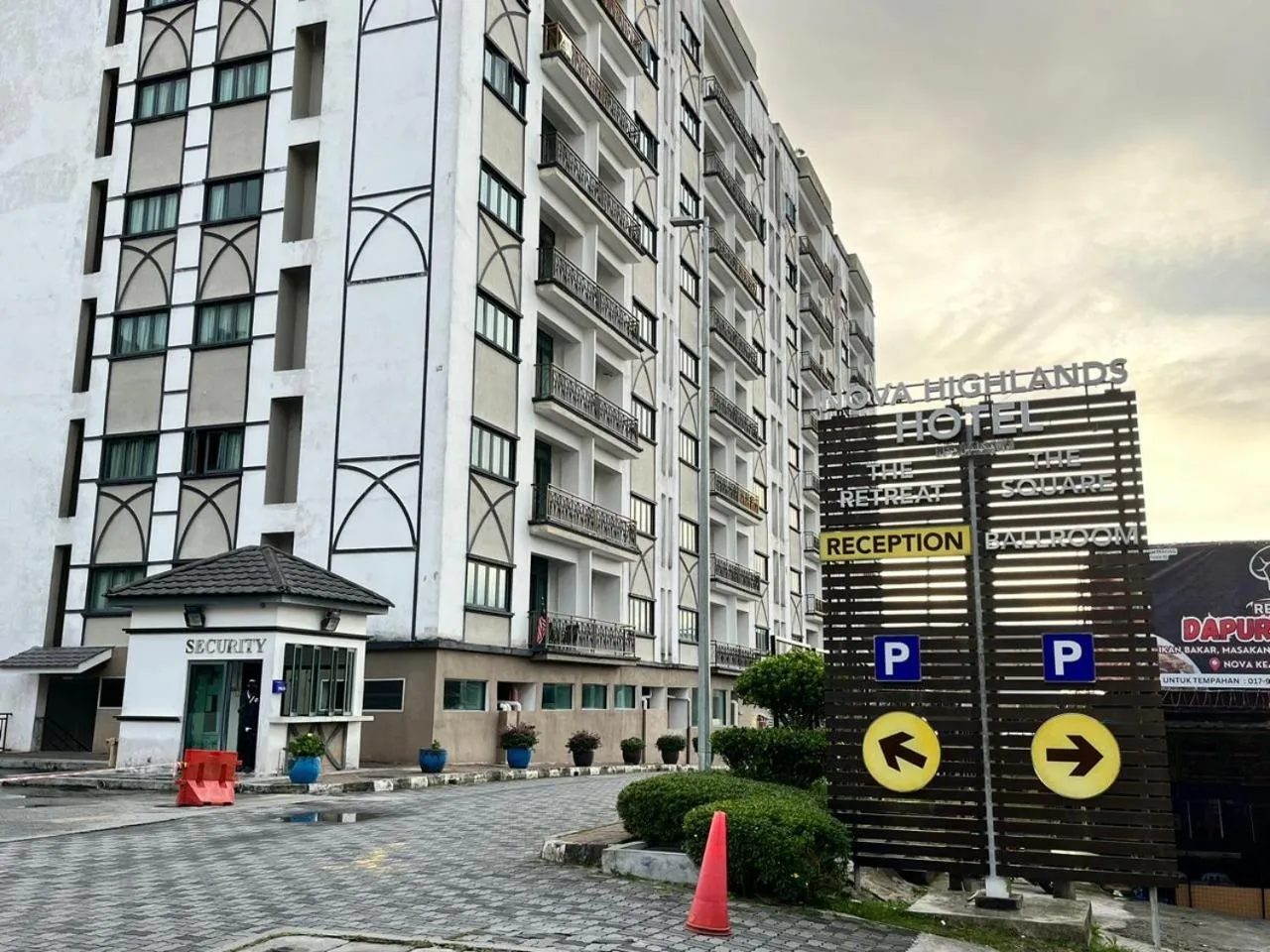 Property building in Nova Mountain n Sunrise view Hilltop Hotel Apartment in Cameron Highlands